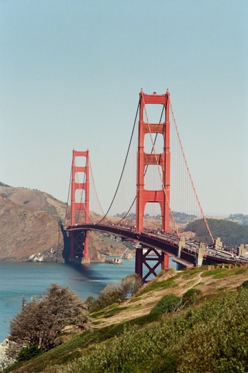 A view of the golden gate bridge in san francisco