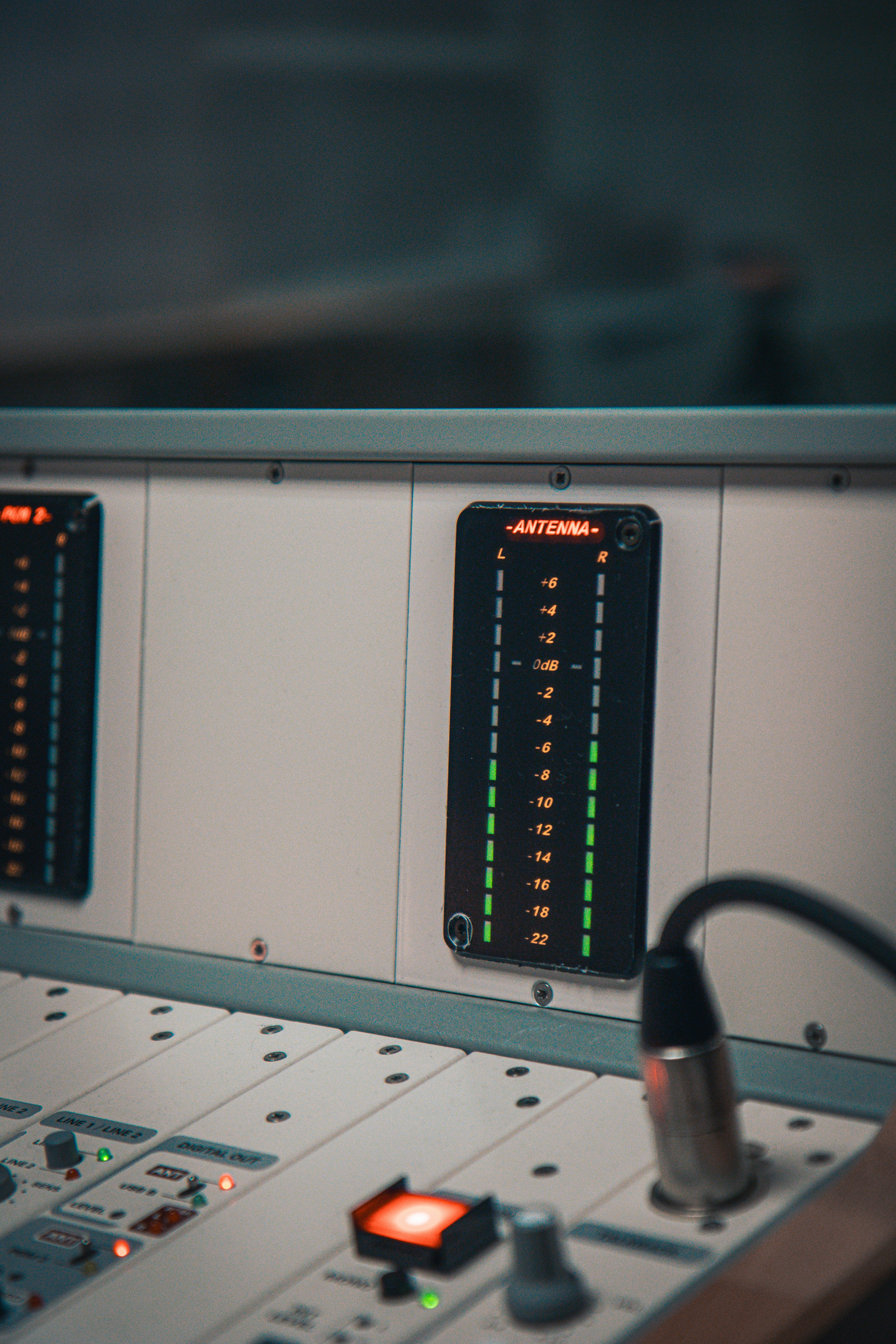 The control panel of a sound mixing studio photo – Free Studio Image on ...