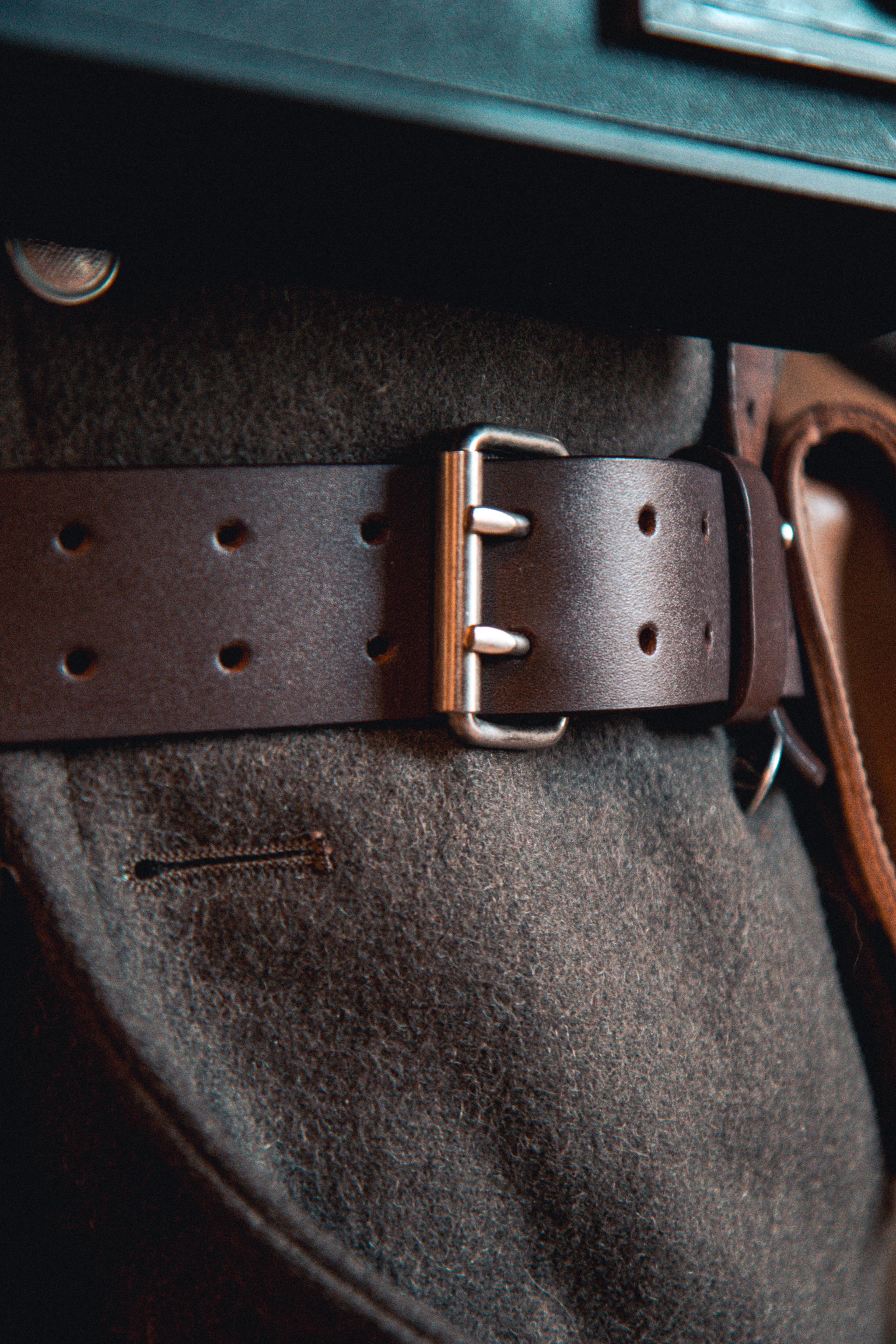 Braided Leather Belt, alternate view