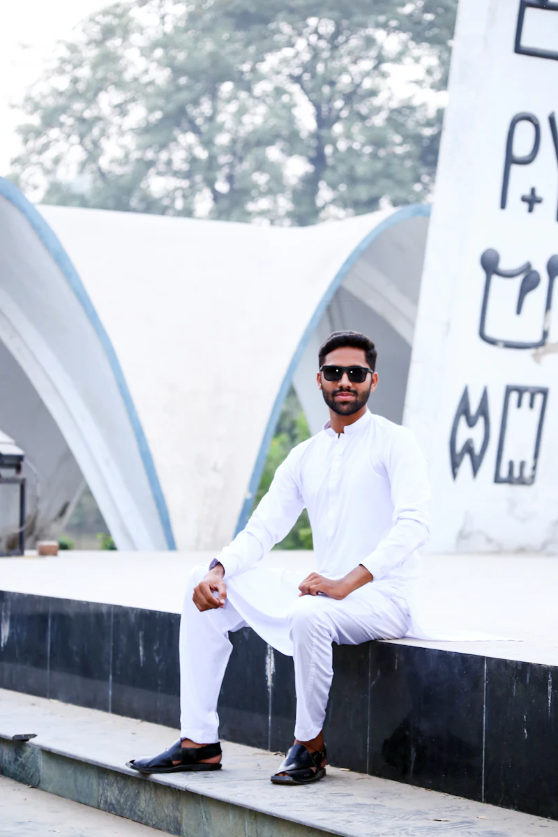 Embroidered Silk Panjabi Eid Edition — image 1
