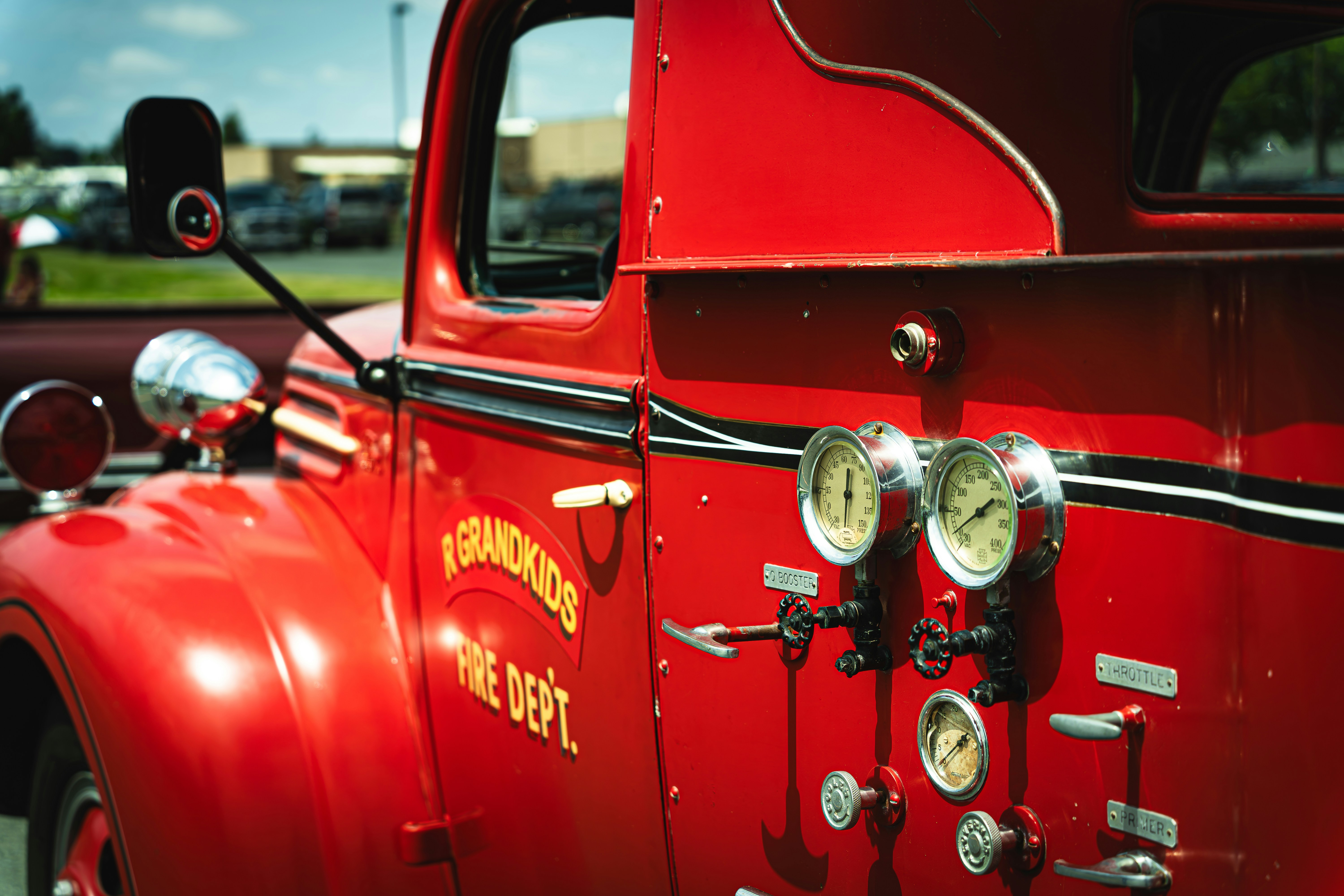 vintage fire truck wallpaper, wallpaper, Vintage 1930s Fire Truck Wallpapers: A Nostalgic Look 2