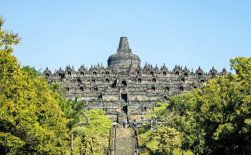 akomodasi dekat festival waisak borobudur dengan suasana hutan