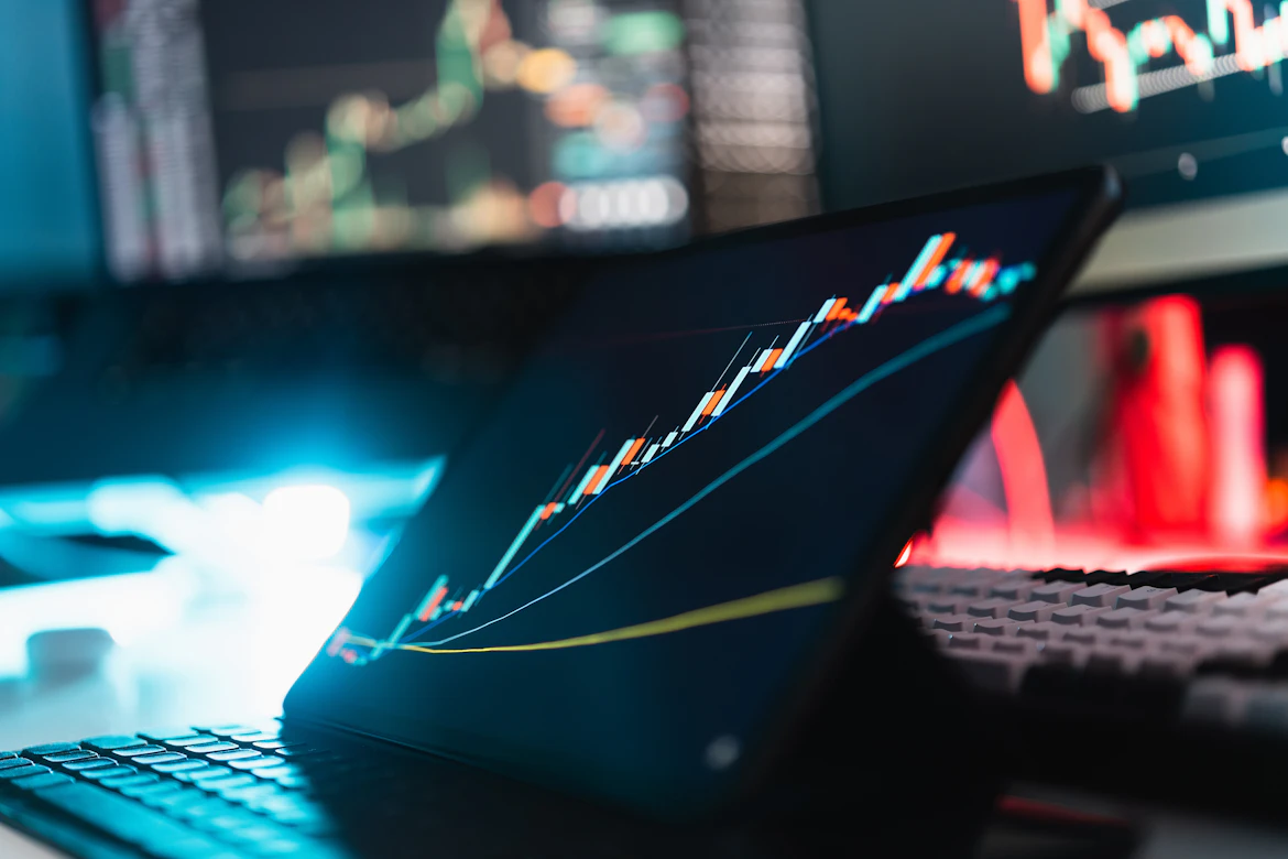 Stock charts and market analytics