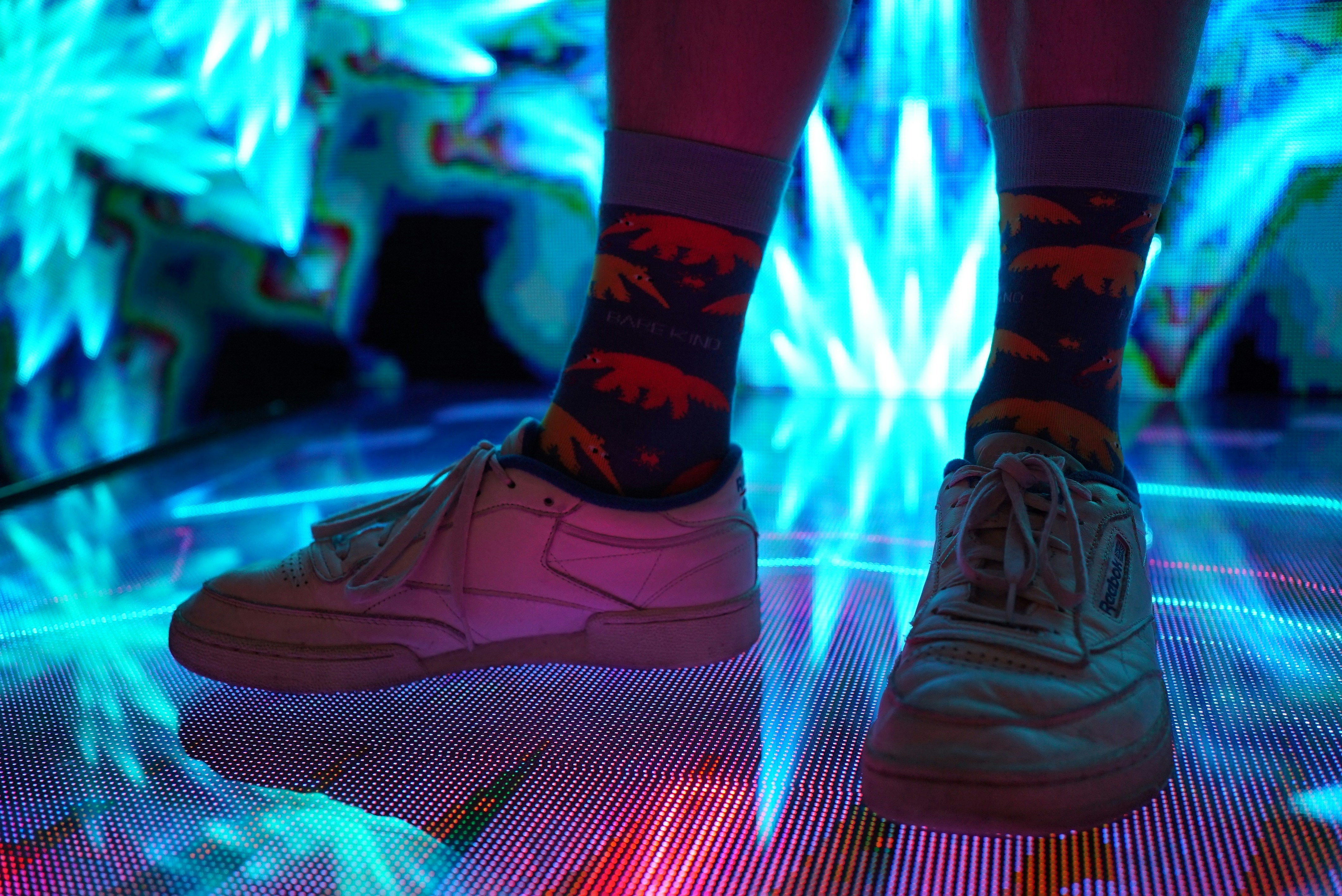 Dance floor sneakers