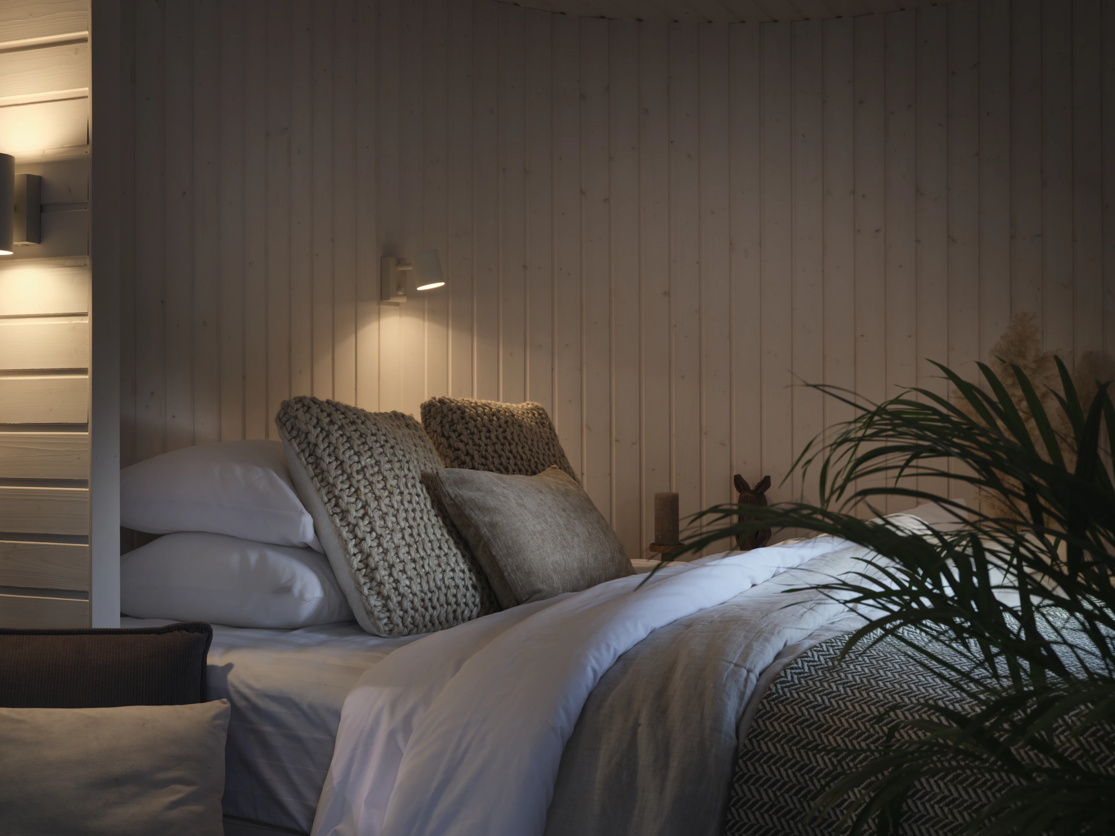 Private bedroom with a bed and natural light