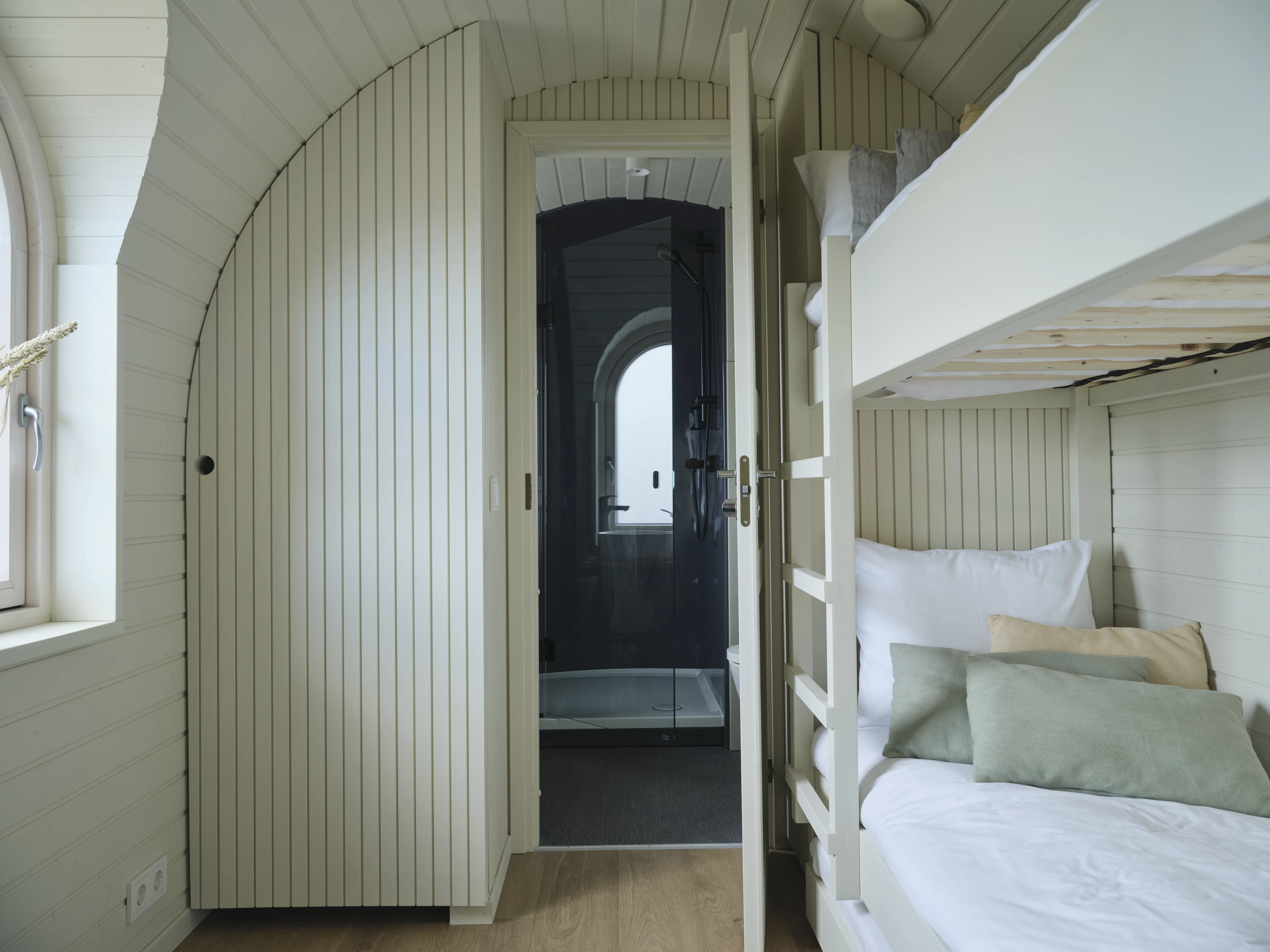 Shared bedroom with bunk beds