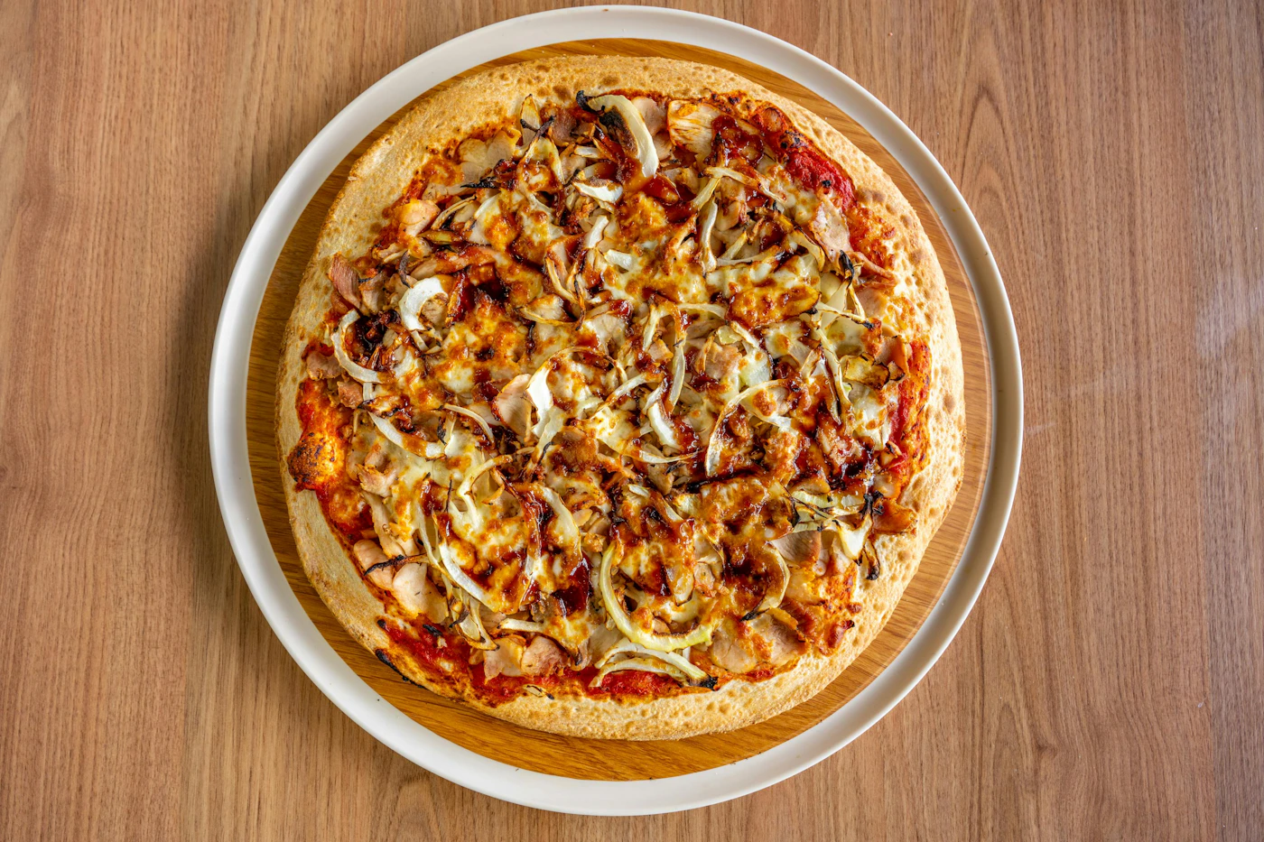 Pollo con champiñones de Relient K Pizza