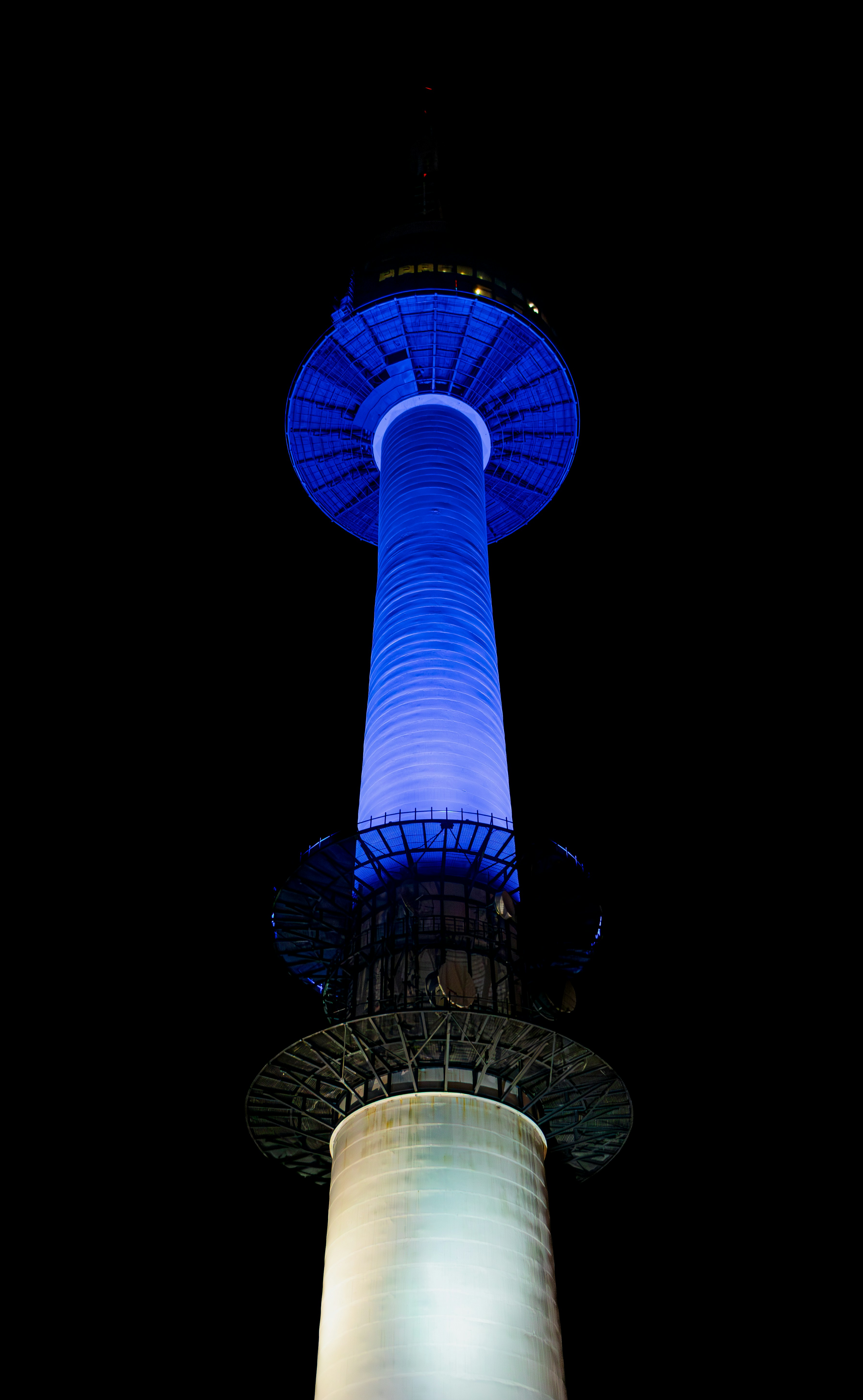 N首尔塔夜景实拍