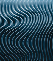 A blue wave pattern is shown in this image