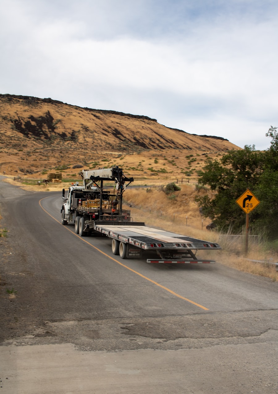 Shadow Freight LLC Freightliner semi-truck on highway