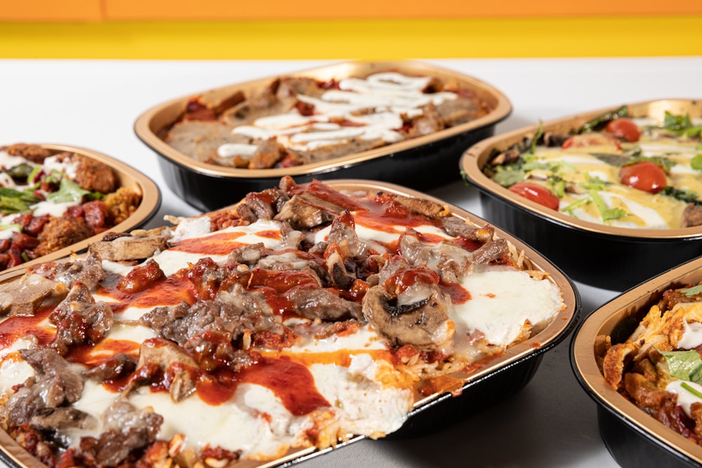 Traybake mealprep met groente en kip