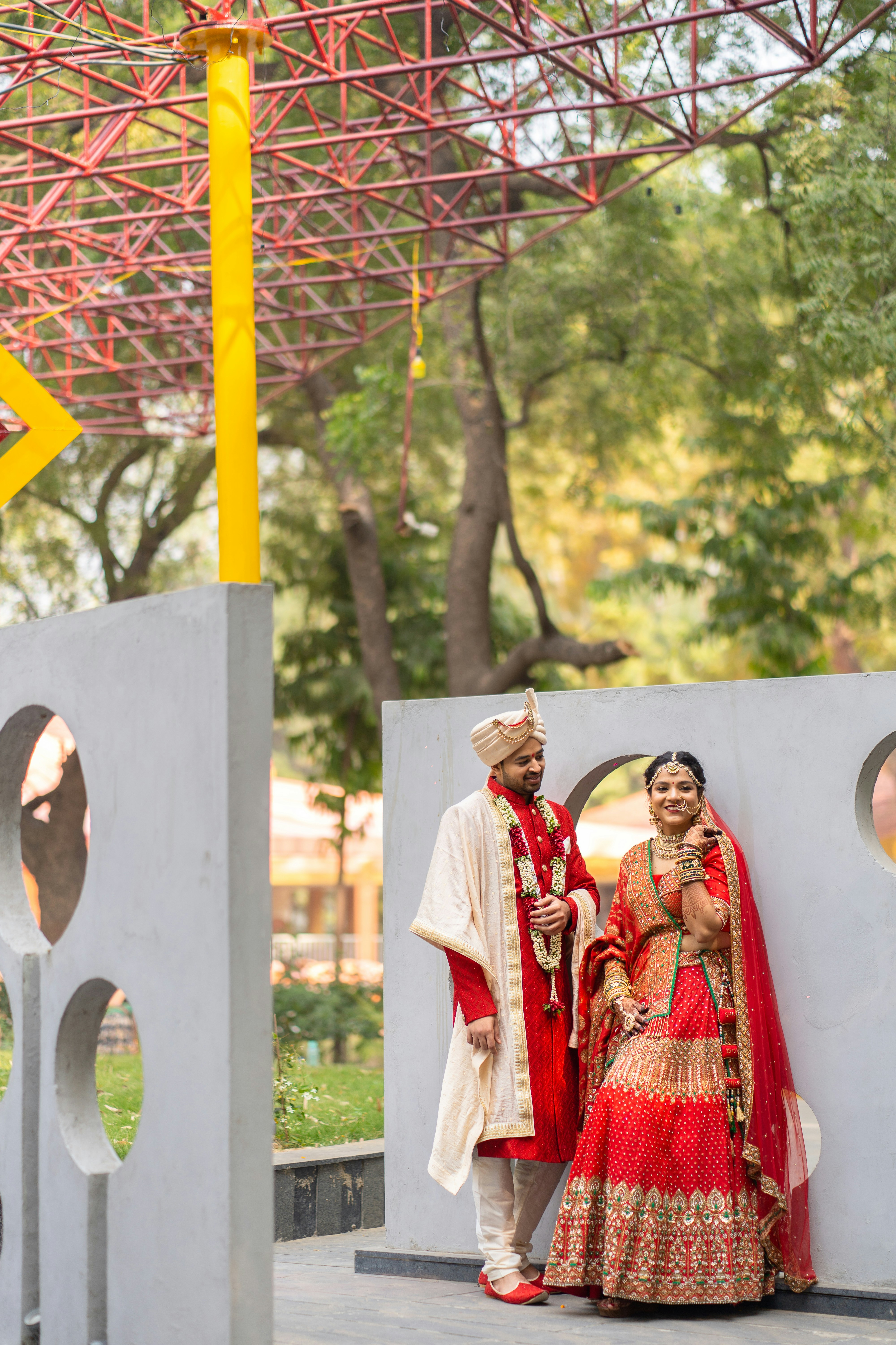 A man and a woman standing next to each other