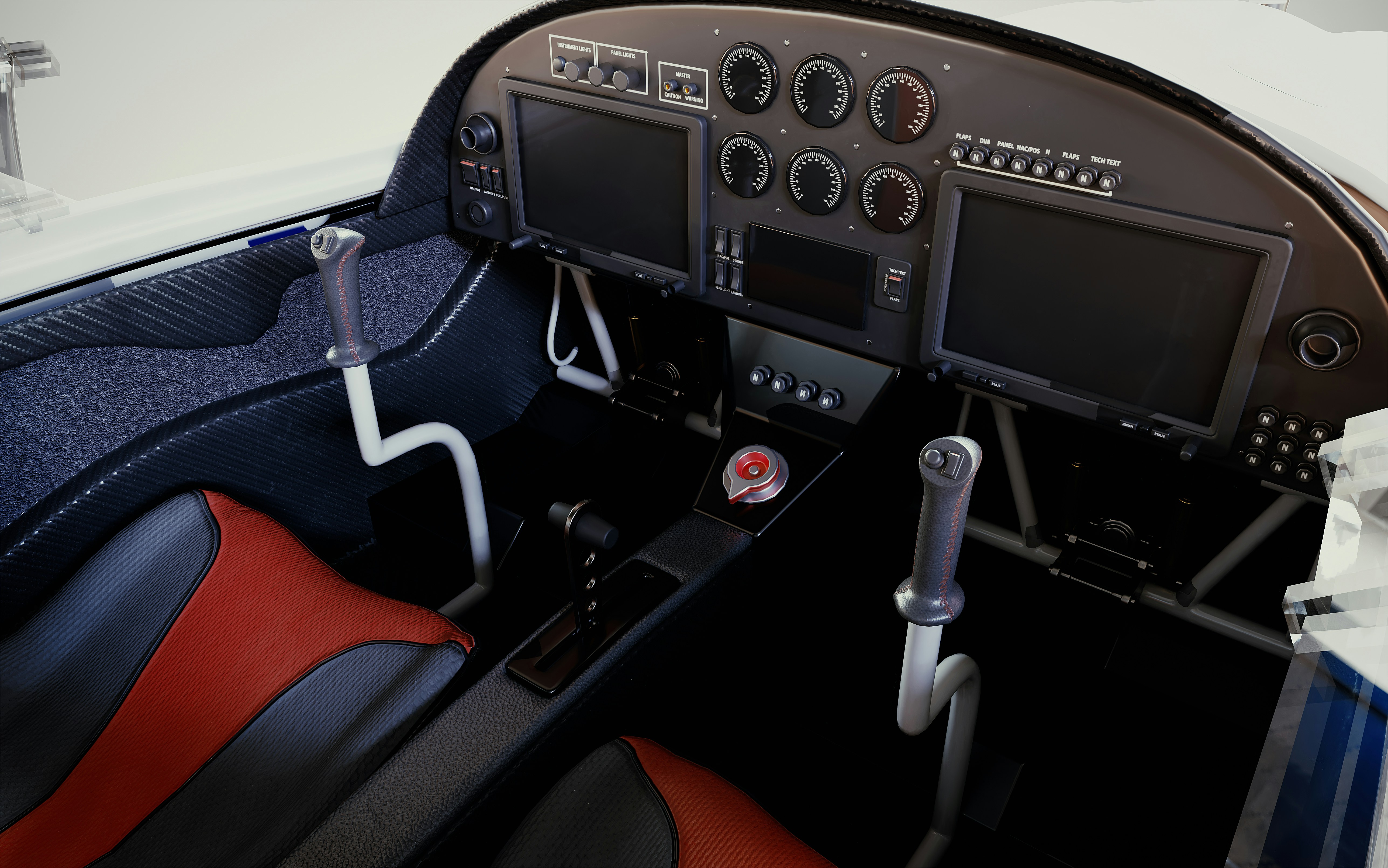 Fusion 212 aircraft for Game Ready and Cinematic
