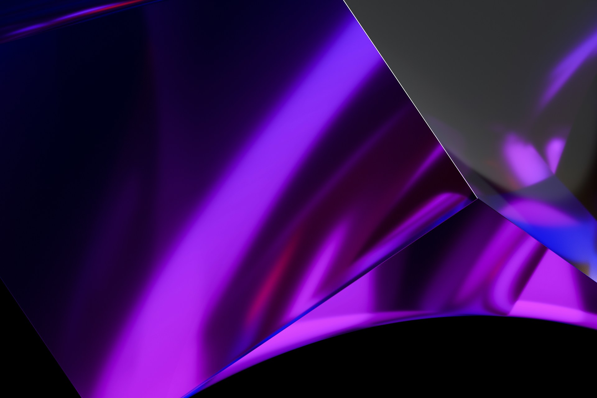 A close up of a cell phone on a black background