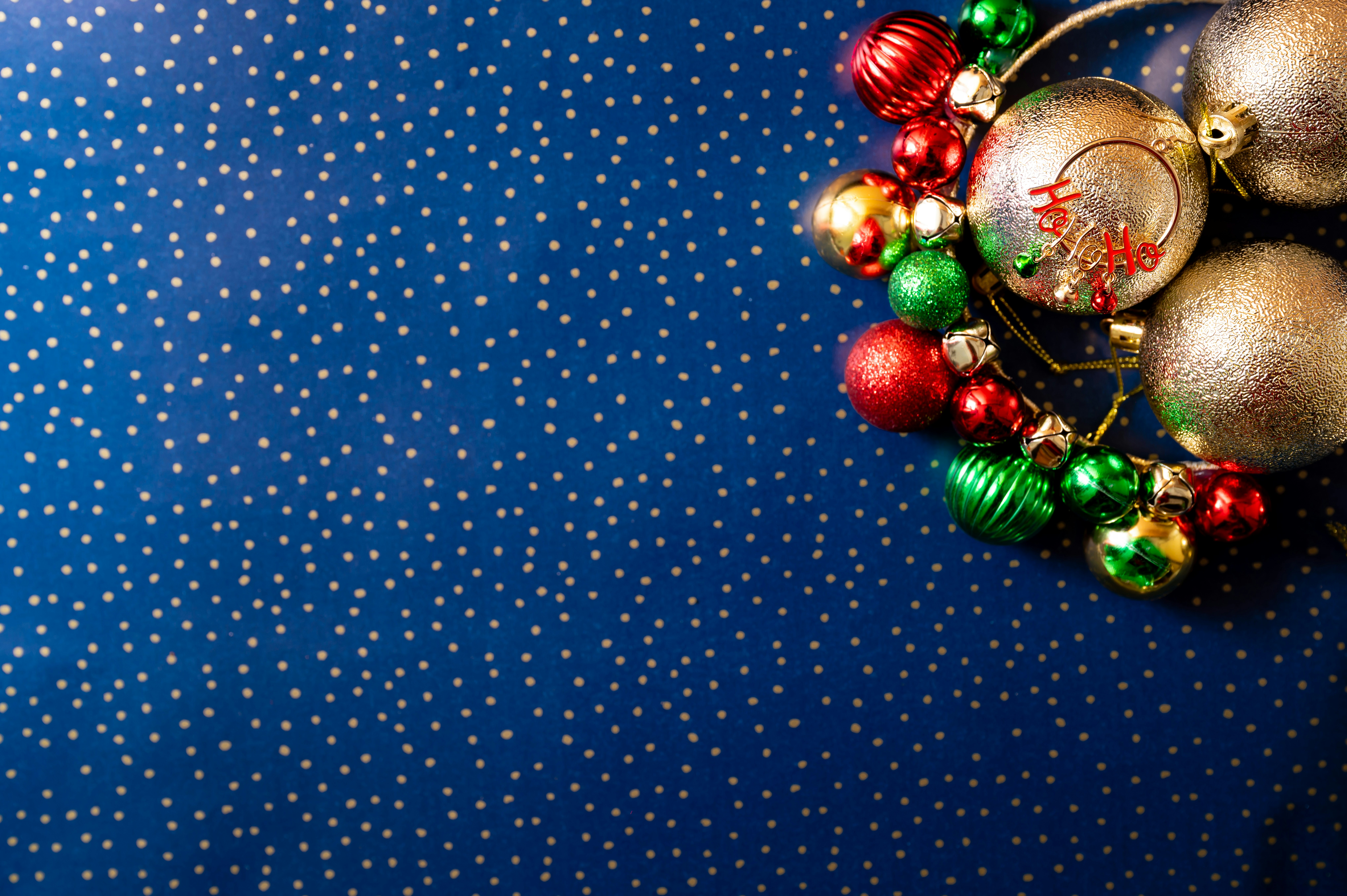 A bunch of ornaments are hanging on a wall