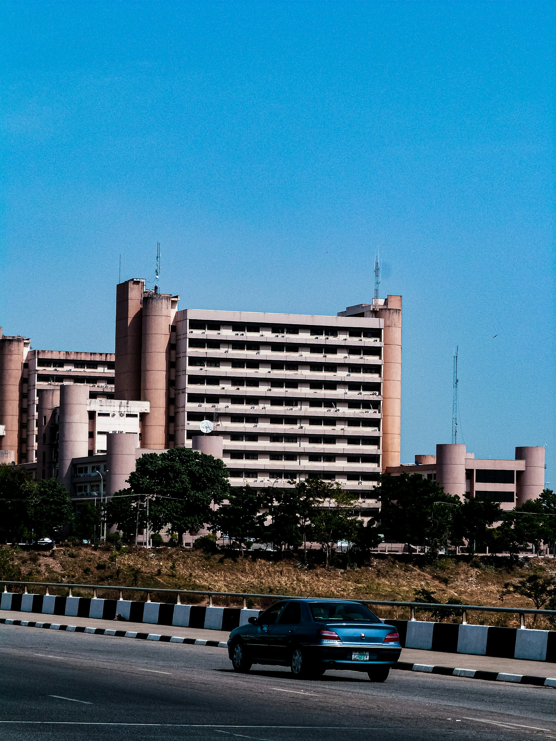 government office building corridor abuja