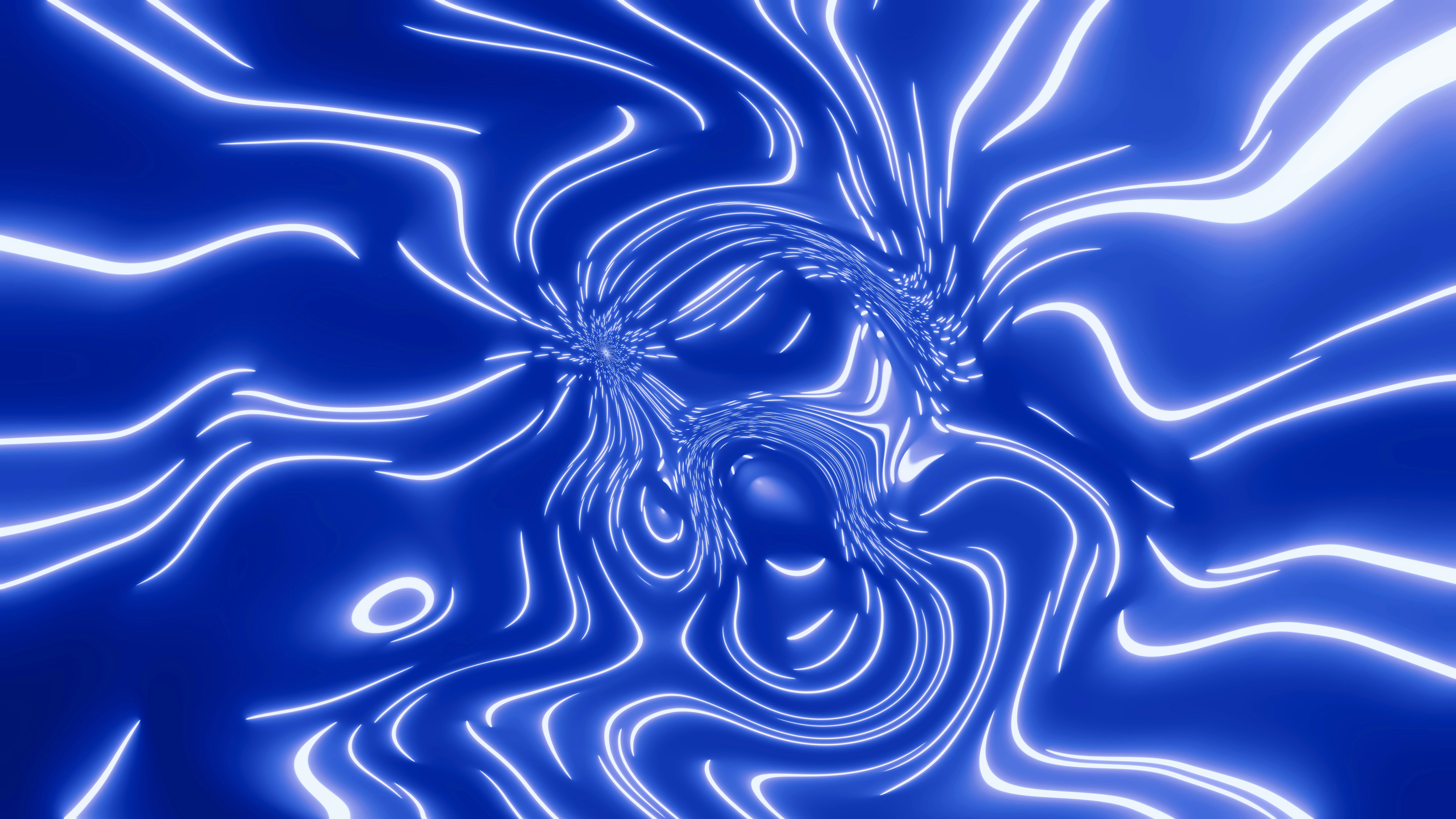 Balık burcunun rüya dolu dünyasını ve Neptün'ün mistik etkisini temsil eden, mavi ve mor tonlarında, ruhsal derinliği ve empatiyi simgeleyen astrolojik illüstrasyon.