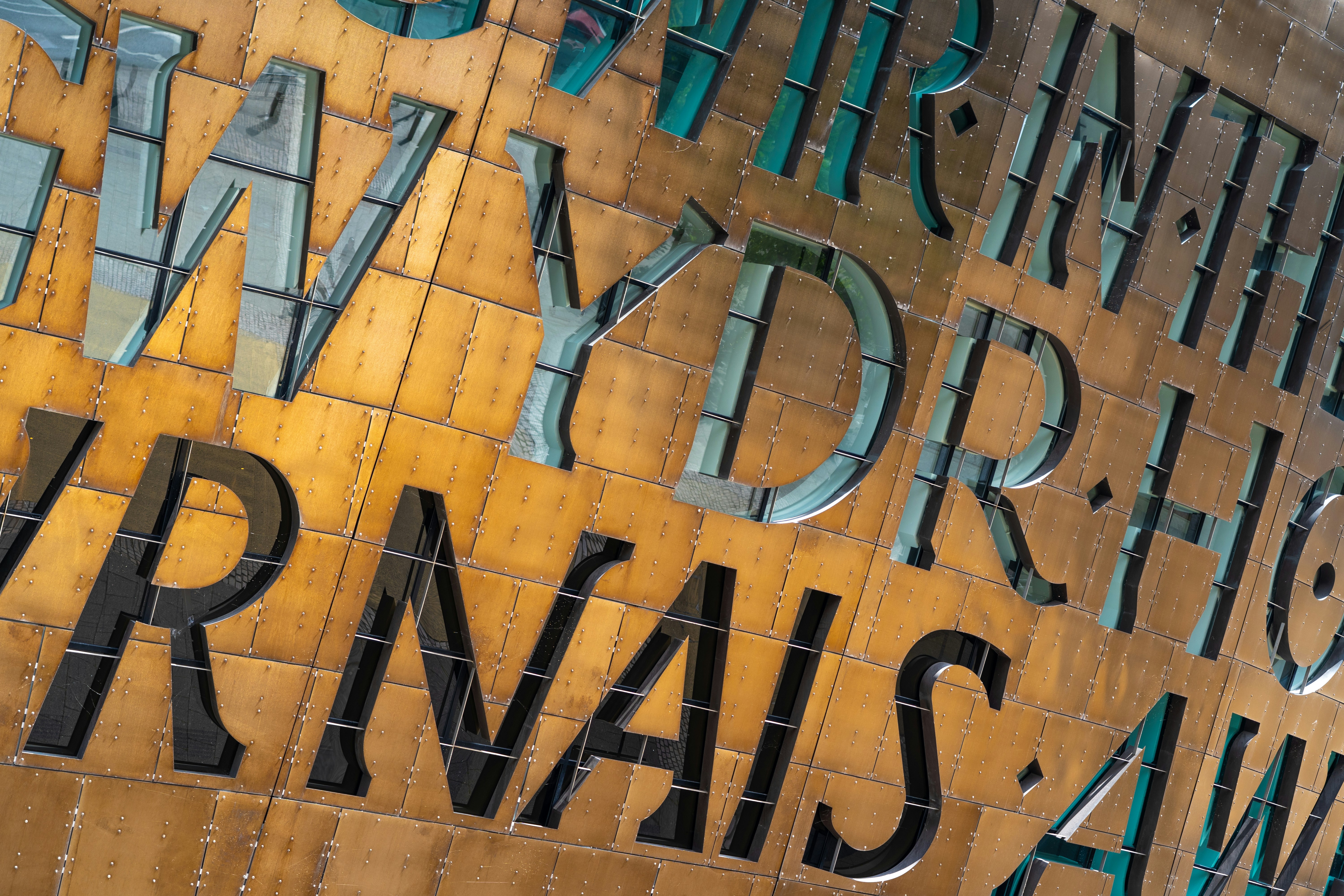 A close up of a sign on a building