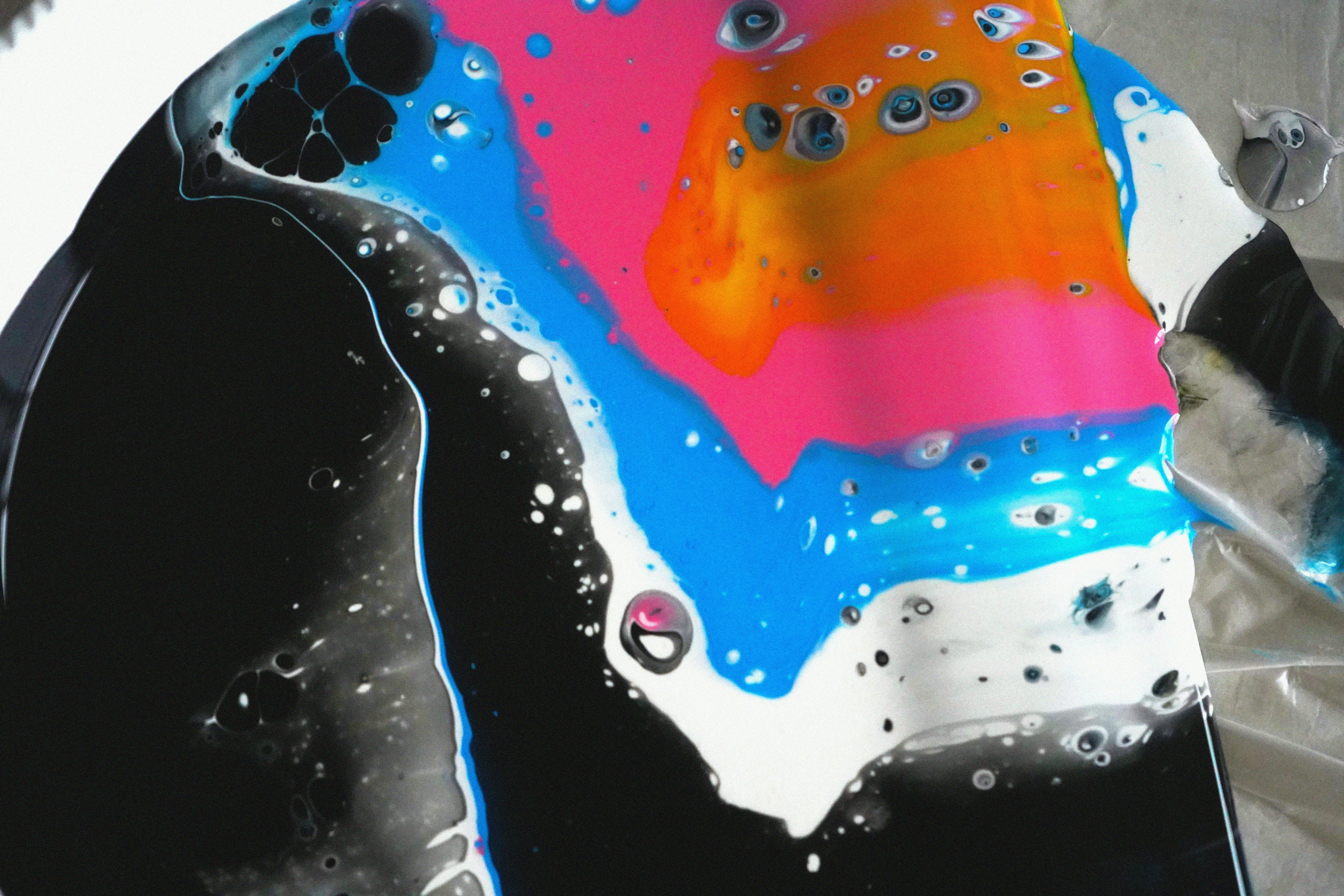 A close up of a plate on a table