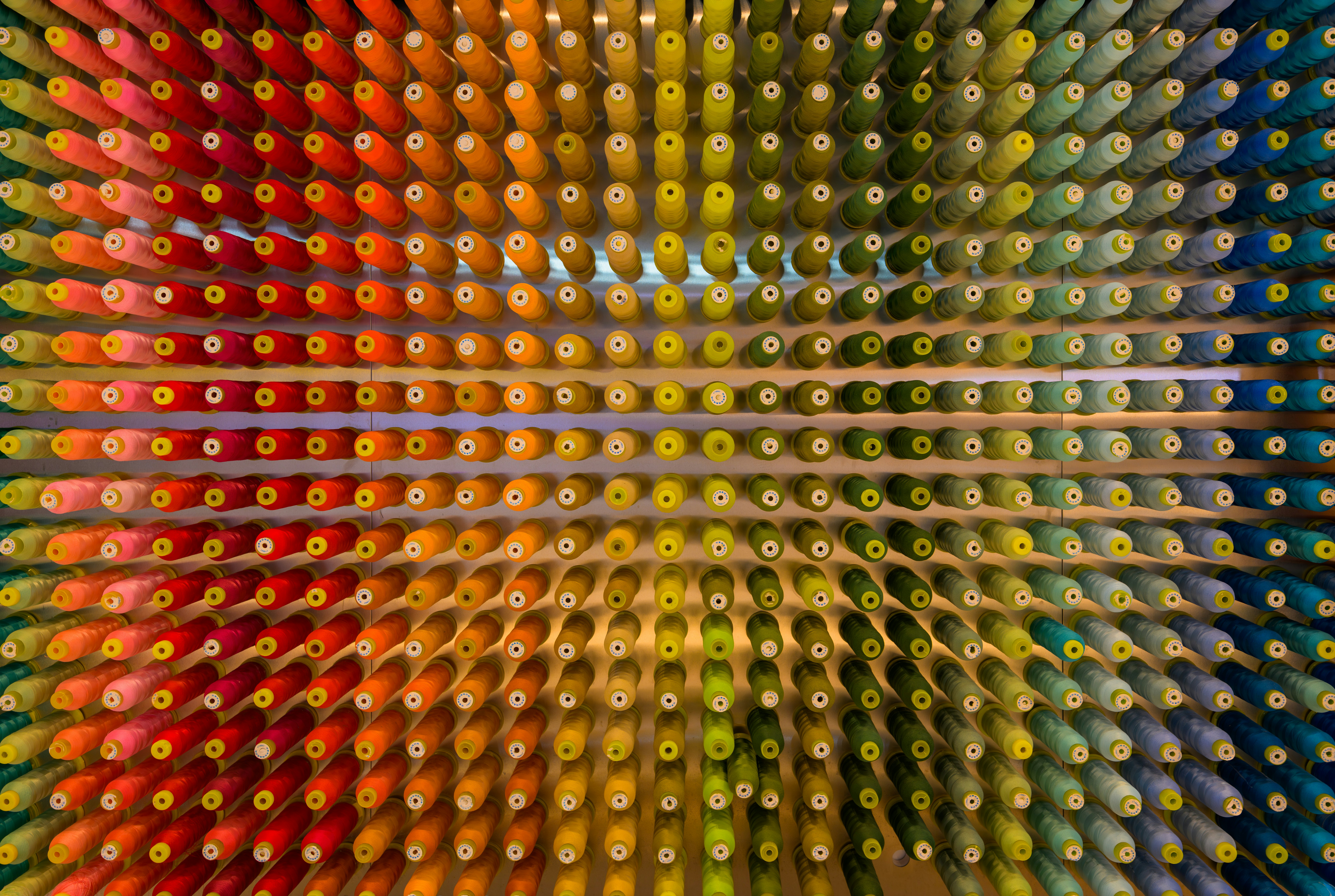 A multicolored picture of a multi - colored object