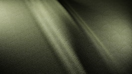 A black and white photo of a curtain