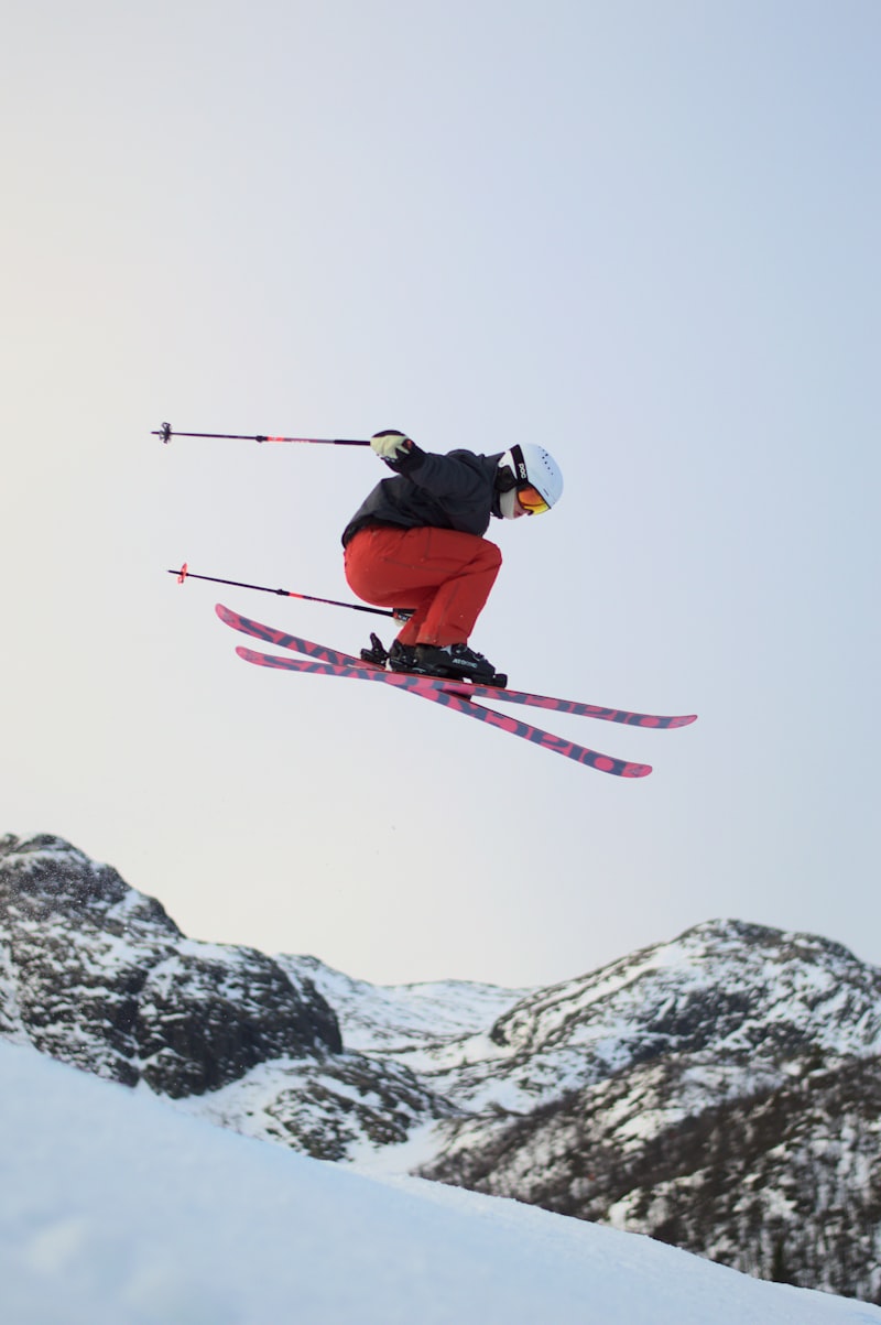 ski jumping, ski jump ramp, Winter Olympics, snow slope