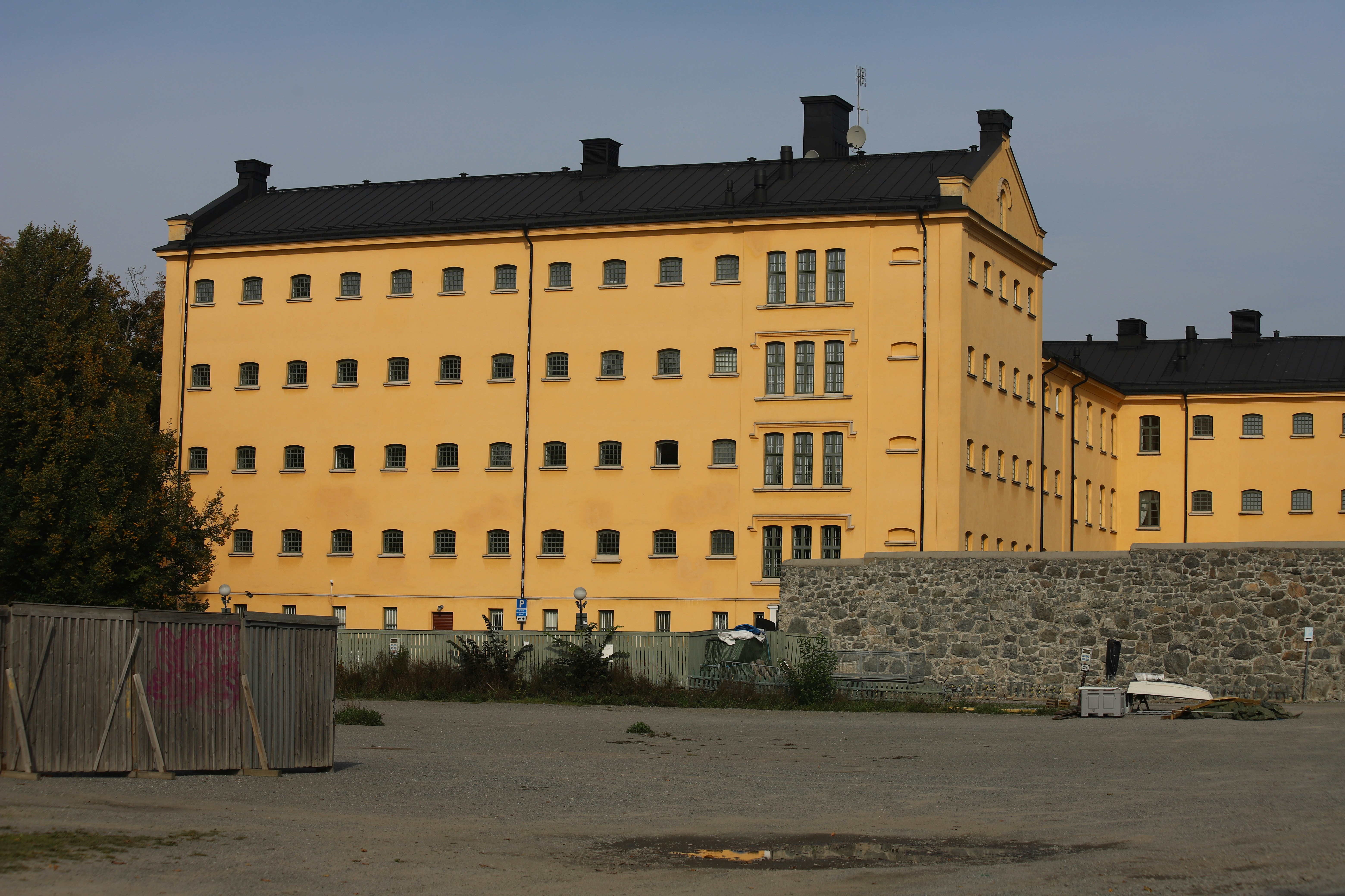 Ile-prison de Långholmen.  Stockholm. Suède.