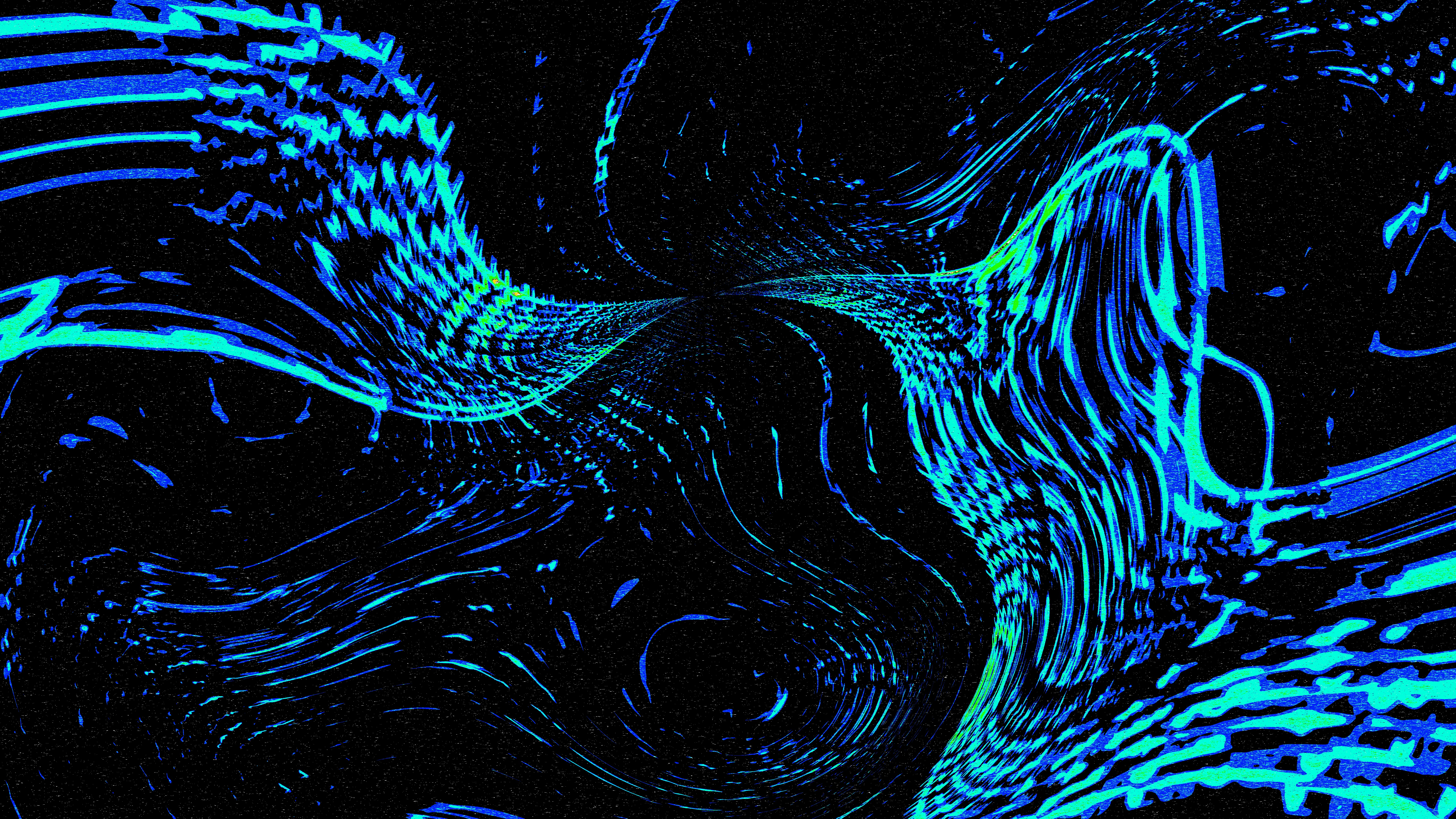 赤と青の線の抽象画の写真 – Unsplashの要約の無料画像