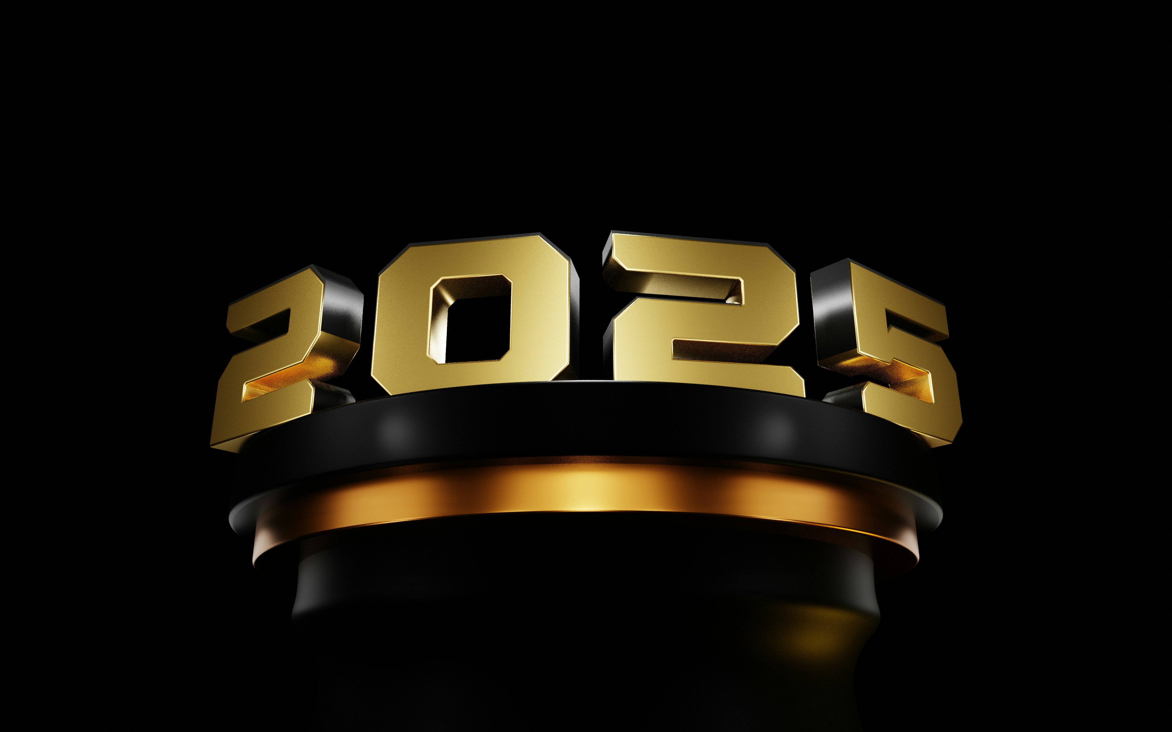 New Year 2025 Pendant