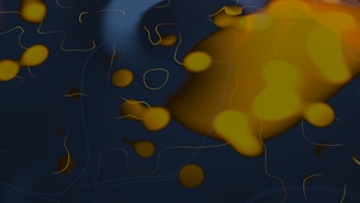 A blurry image of a fish in the water