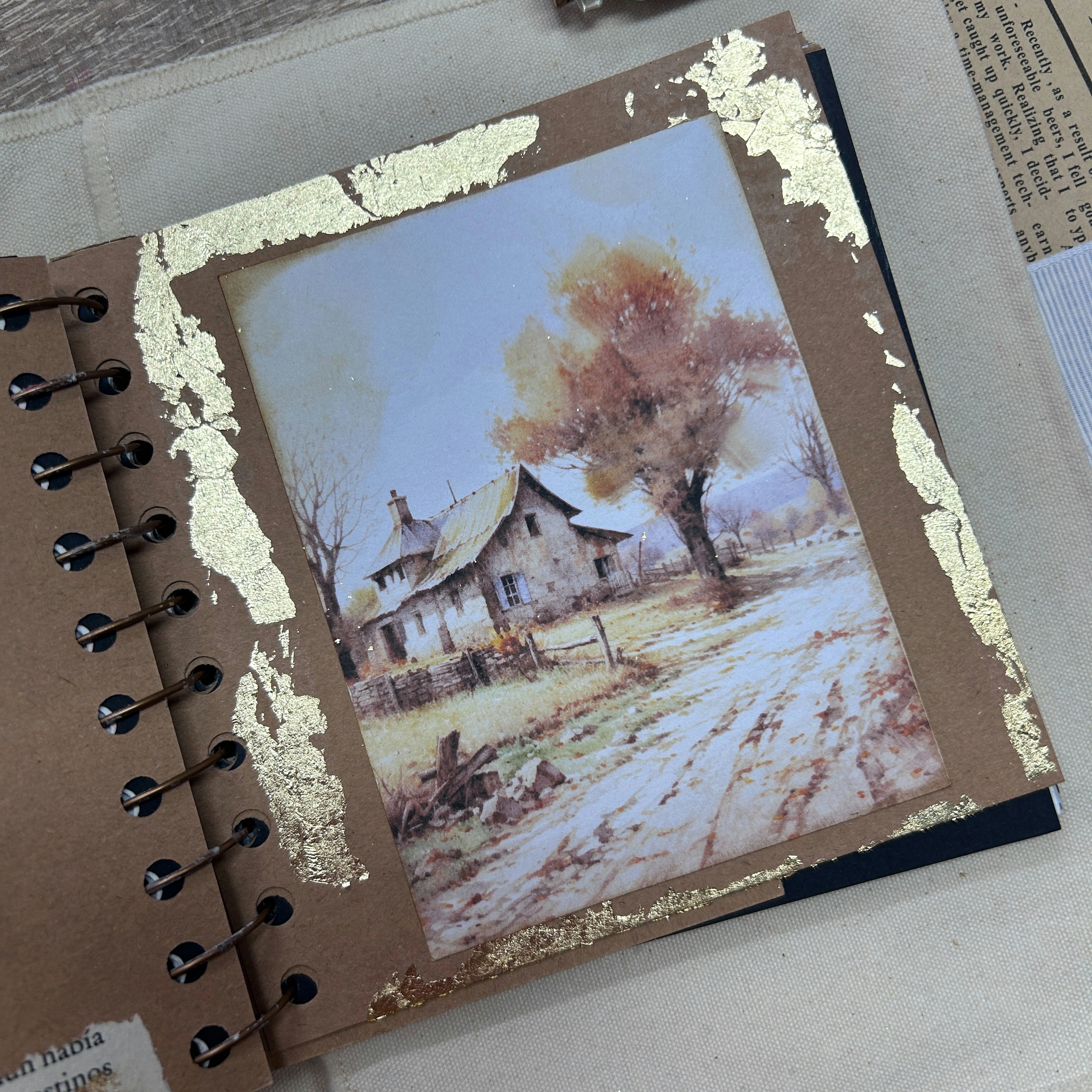 farmhouse decoupage, wallpaper, Decoupage Crafts for Farmhouse Décor: Beginner Ideas 3