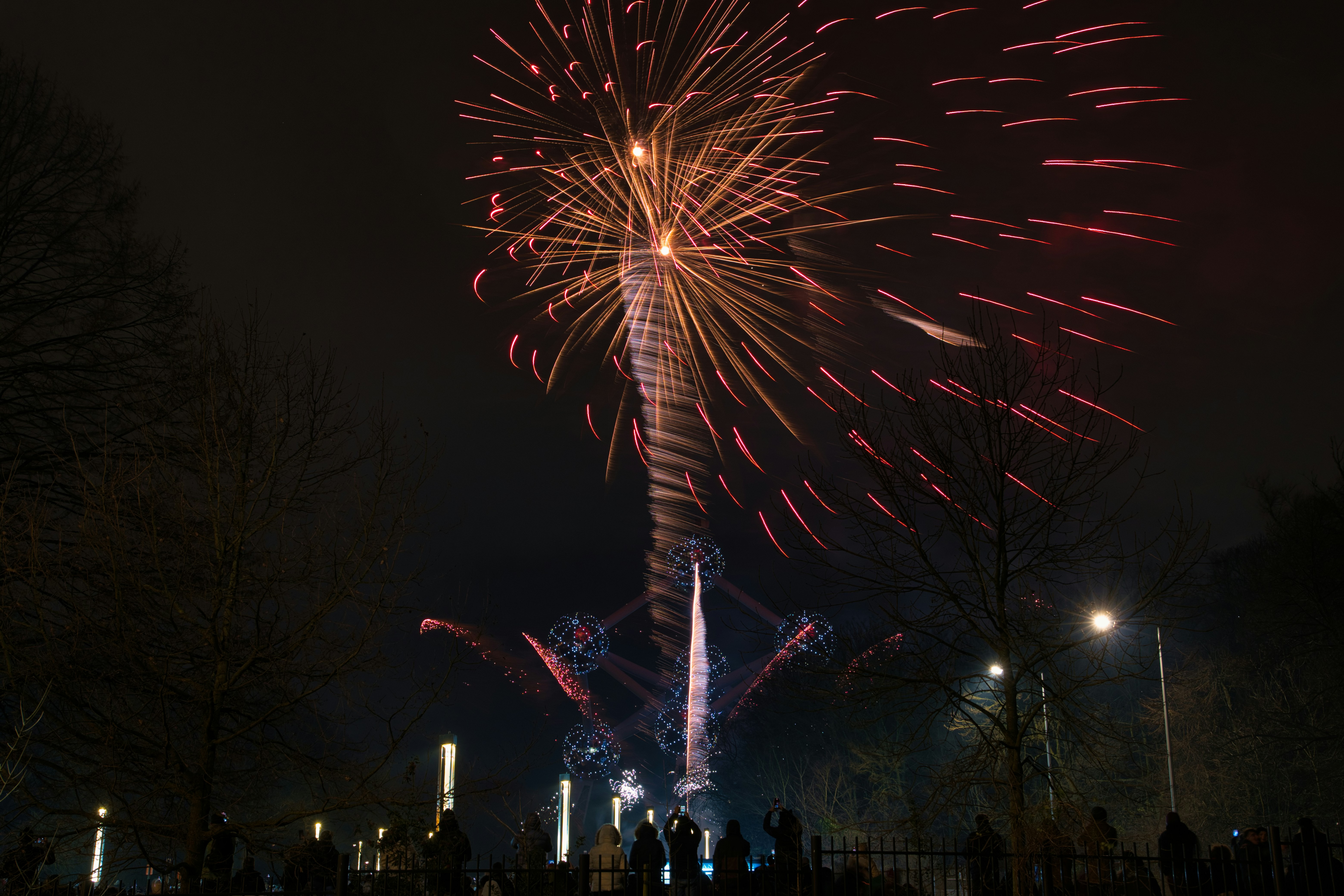 Fireworks at the Atomium 2025