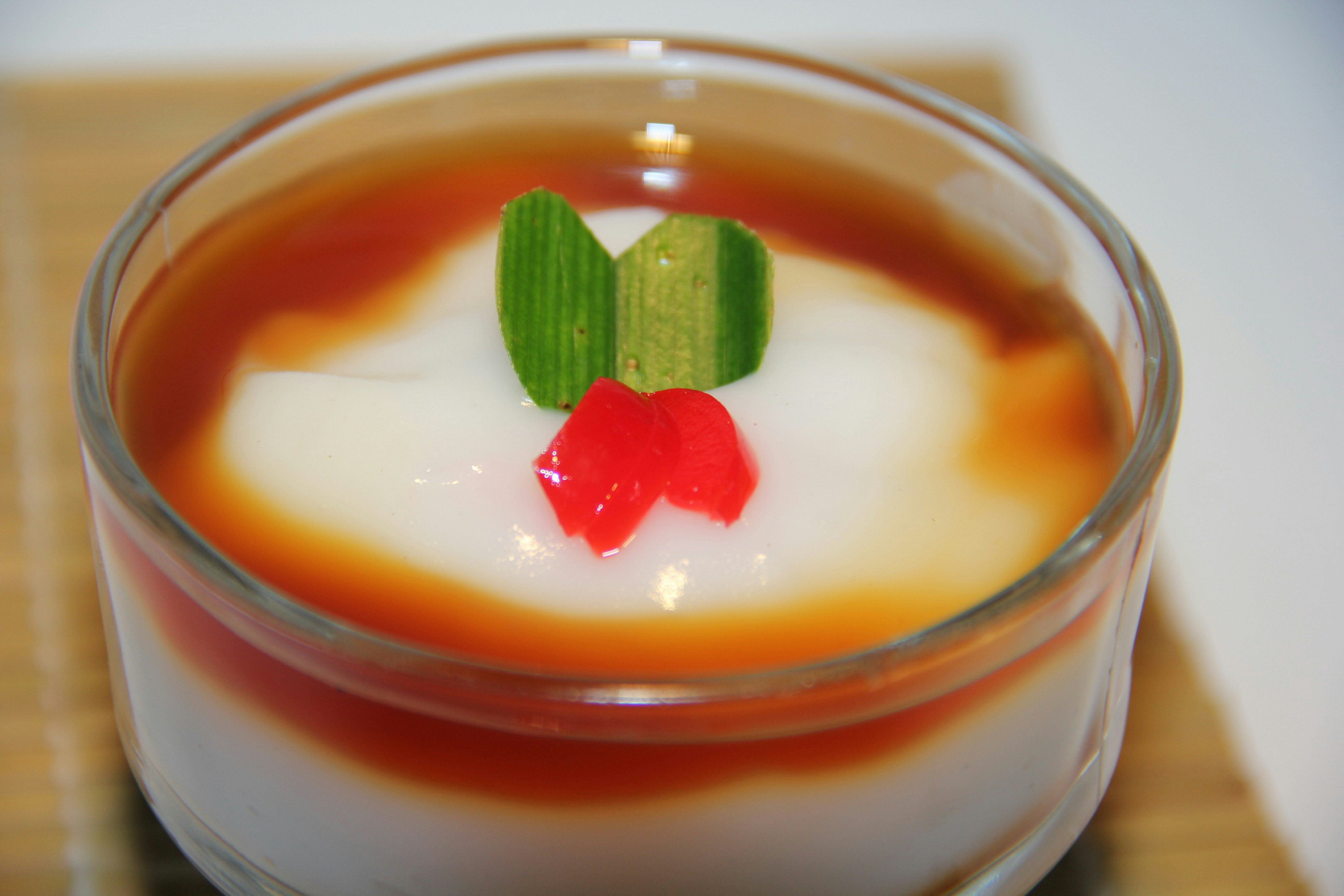 coconut milk pudding