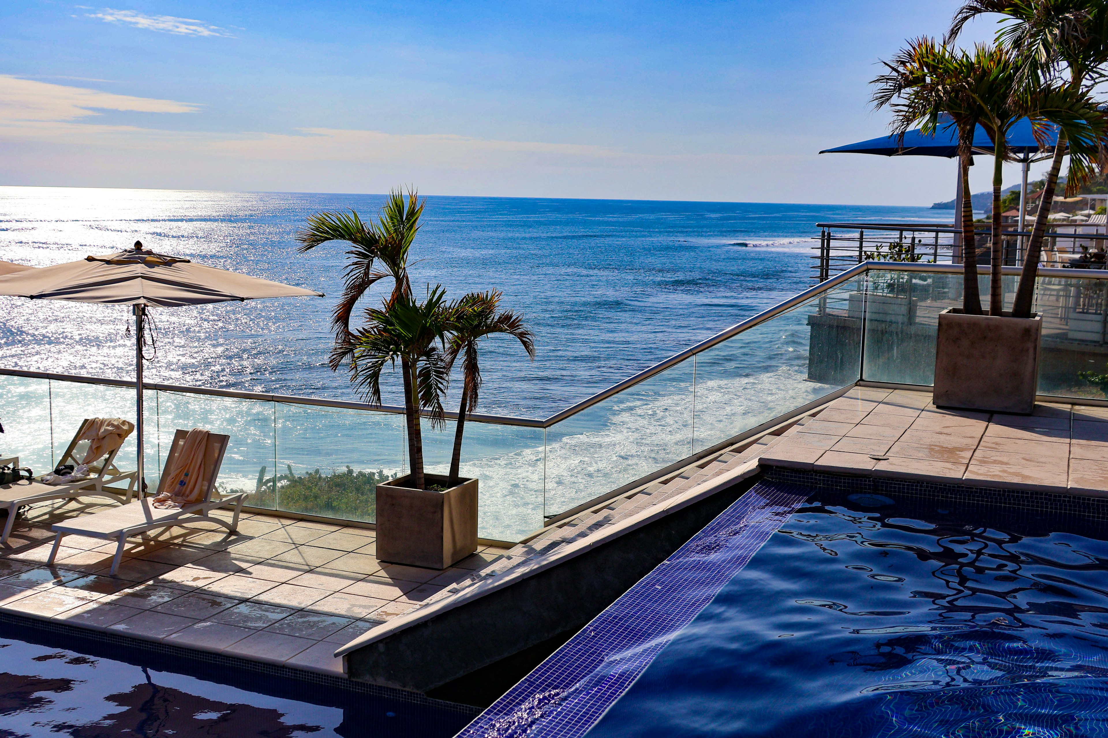 Colorful colonial buildings in Cartagena's walled city