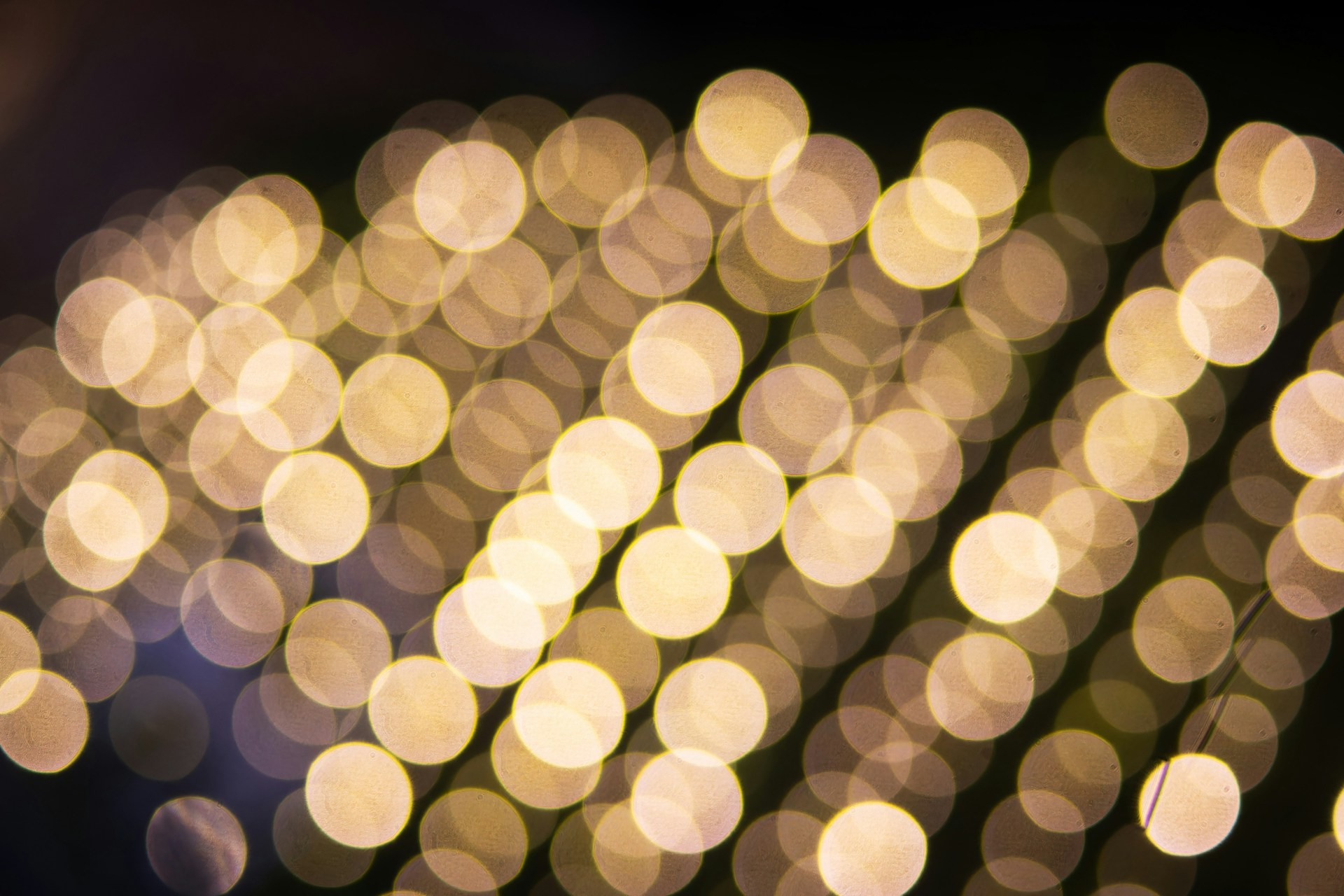 A blurry photo of a bunch of lights