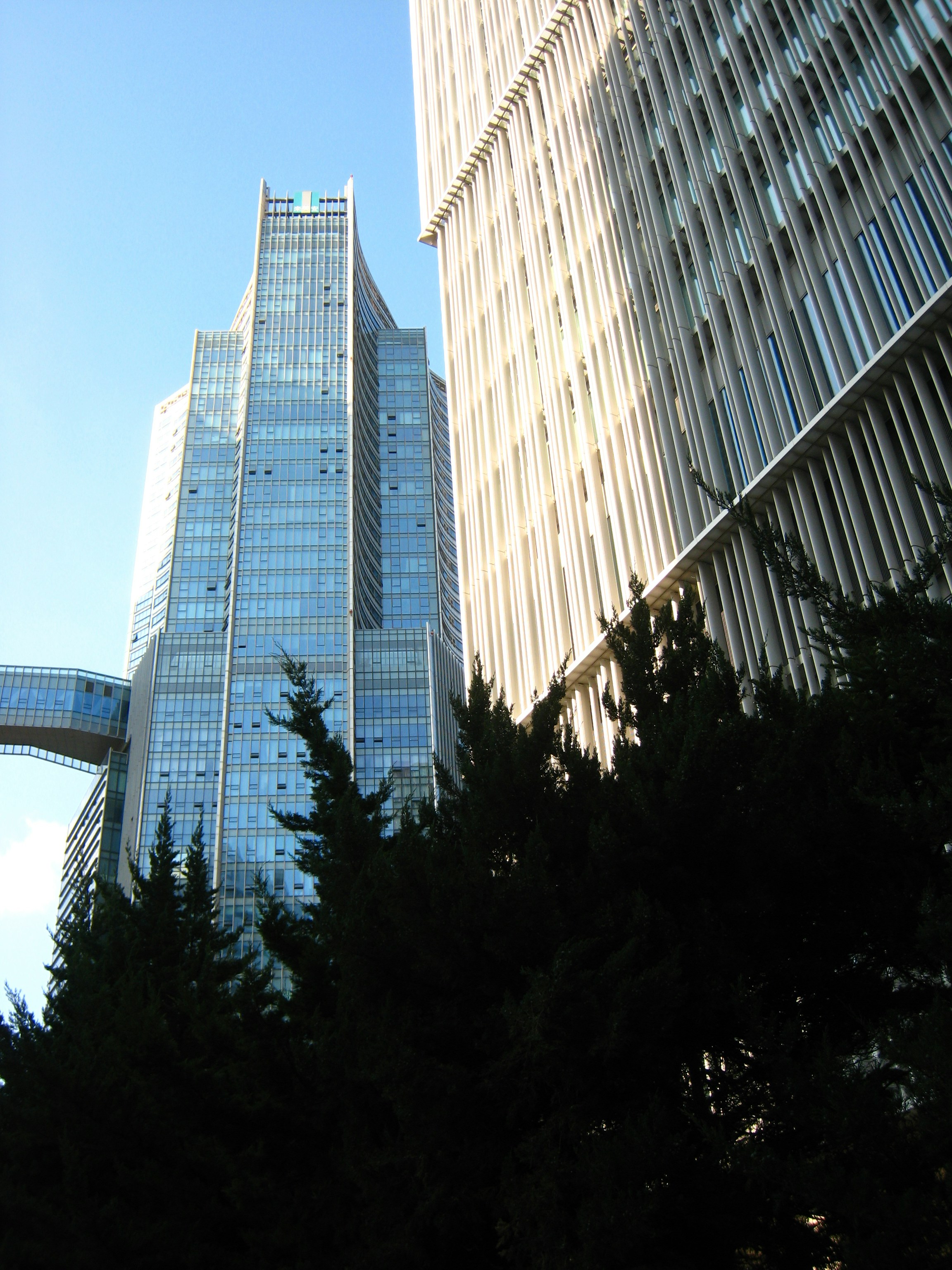 Modern business cityscape