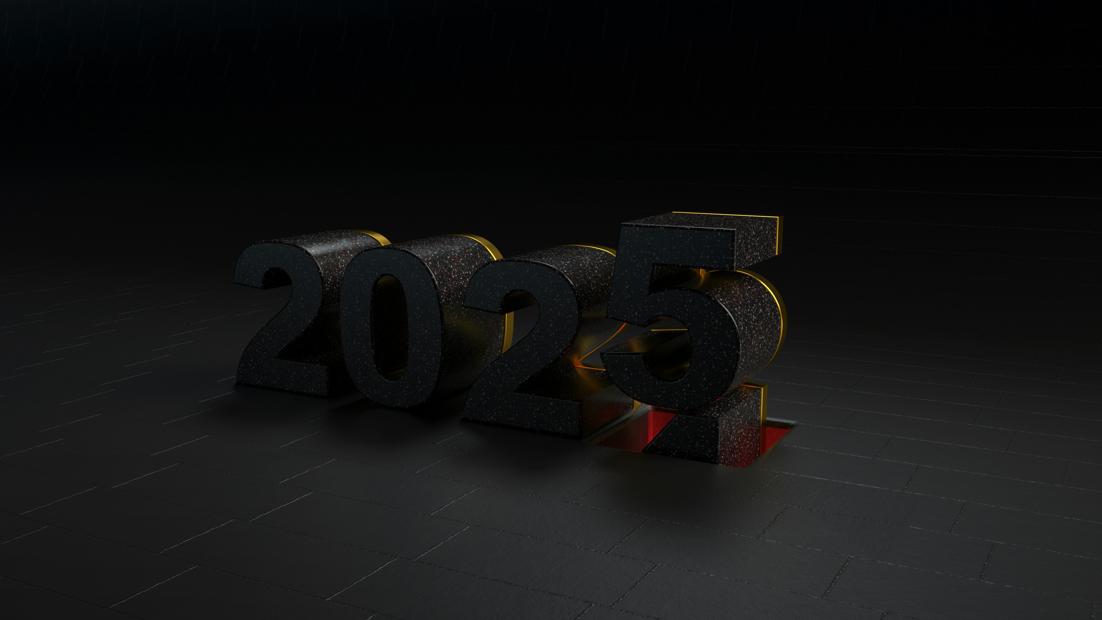 A 3D rendering of the year 2012 photo – Free Black Image on Unsplash, image size:3000x1688