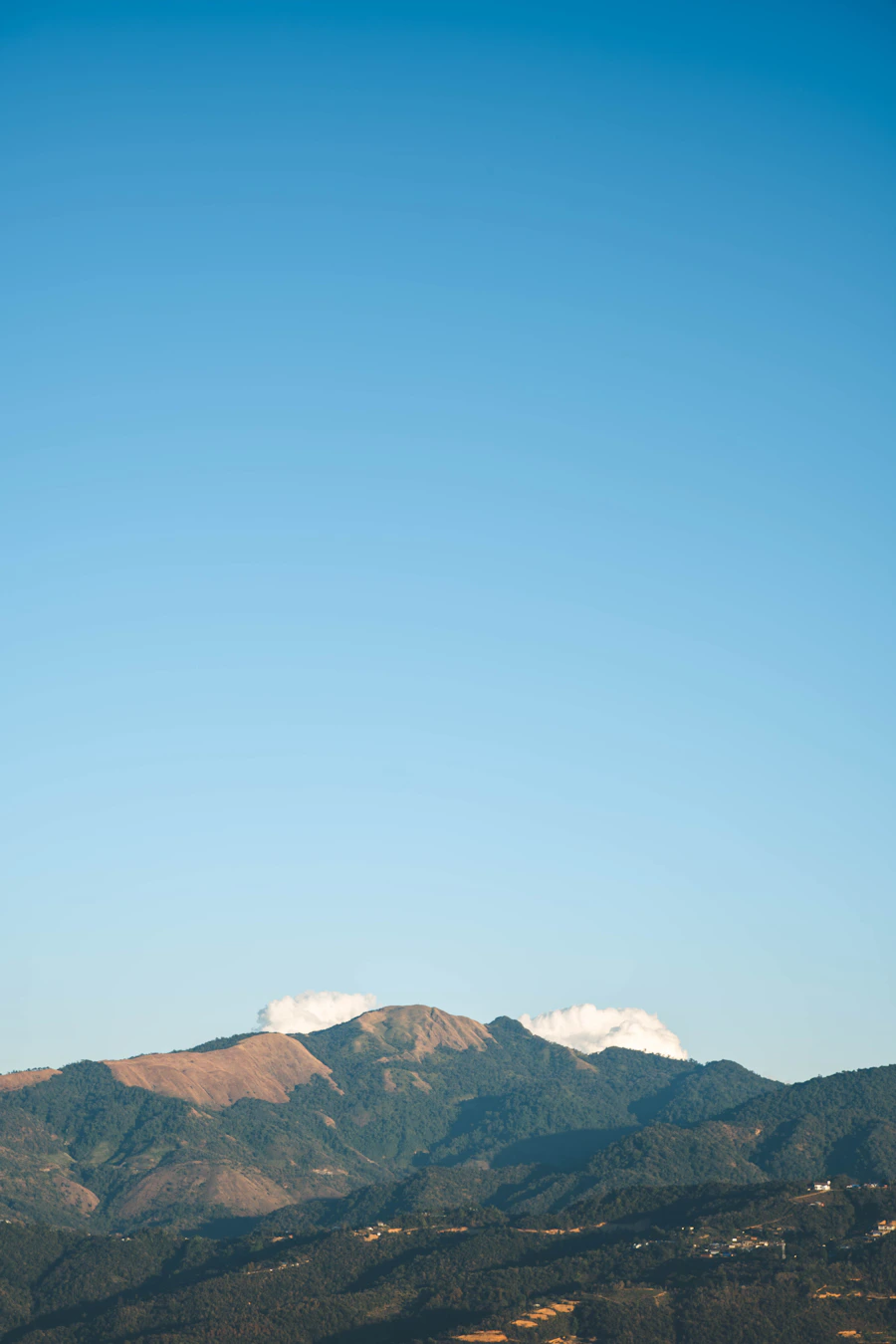 Shirui mountain landscape in Ukhrul, Manipur