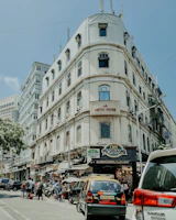 A Colaba street, cars and pedestrians
