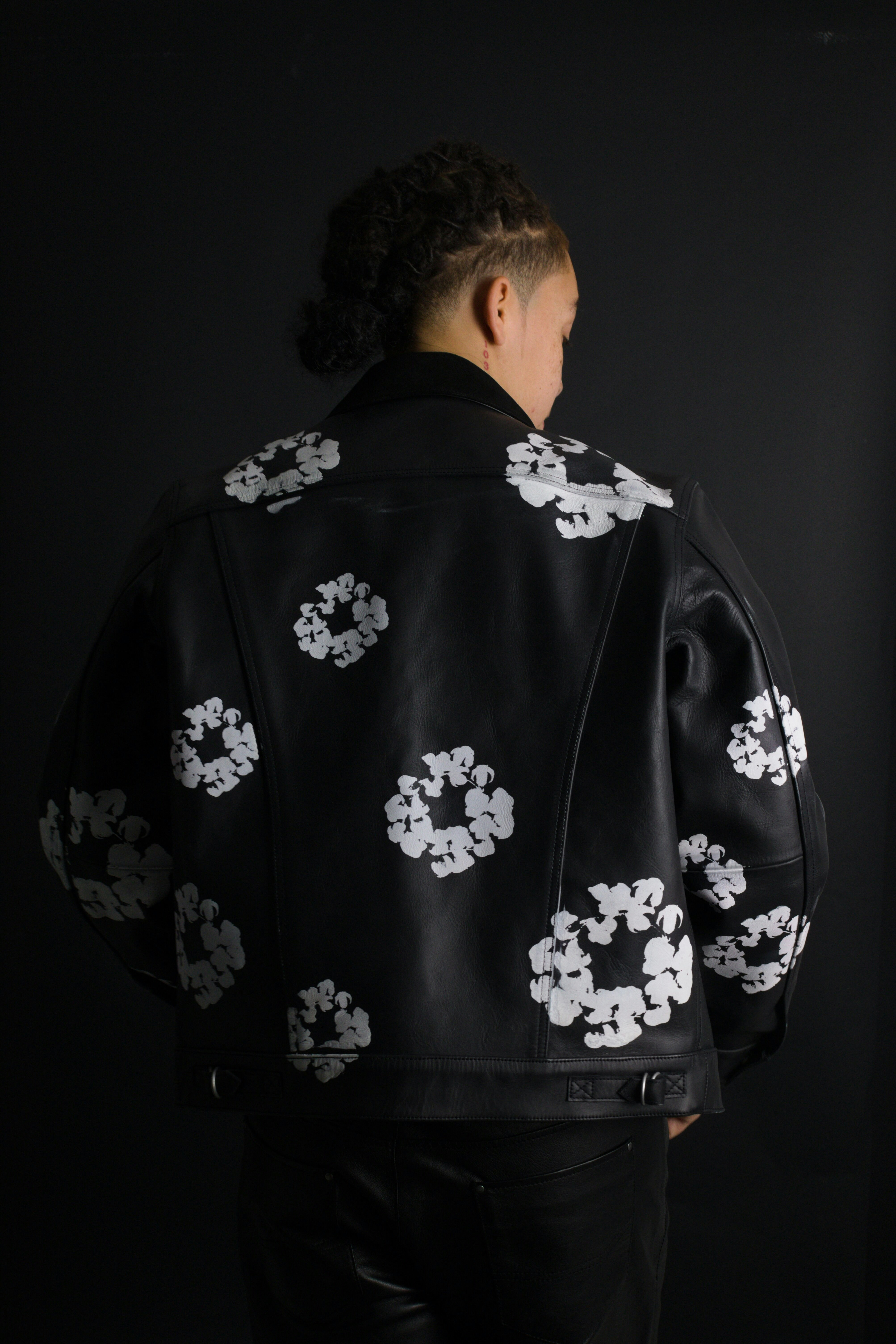 murral】 Ice flower embroidery jacket