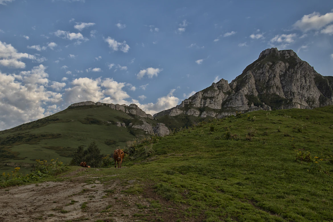 Stunning mountain landscapes of western Georgia