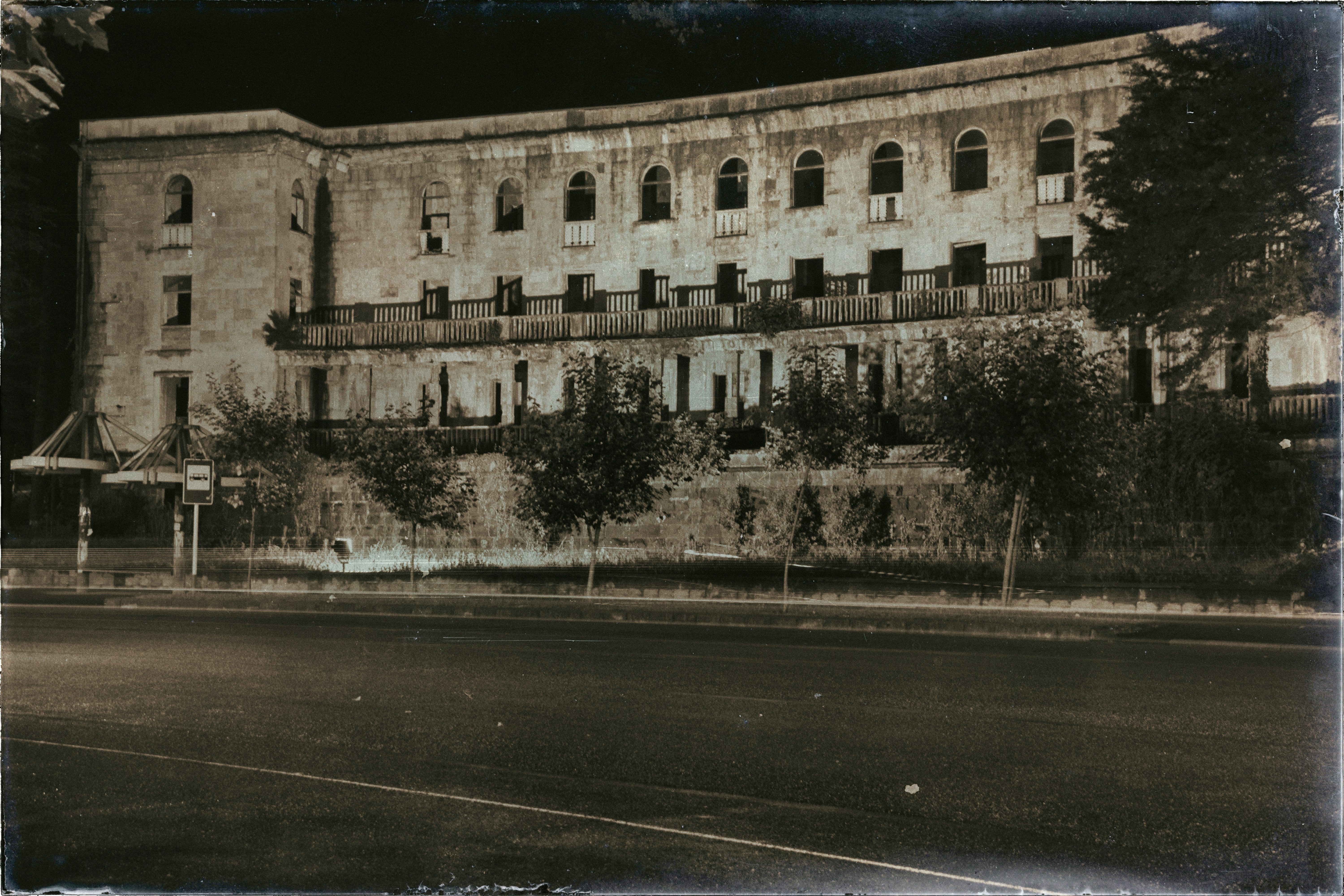 Tskaltubo, Georgia - Tskaltubo is a once-popular spa town in Georgia, now home to abandoned buildings and ruins. The old Soviet-era resorts and sanatoriums offer a haunting glimpse into the past, making it a fascinating location for urban explorers and history enthusiasts.