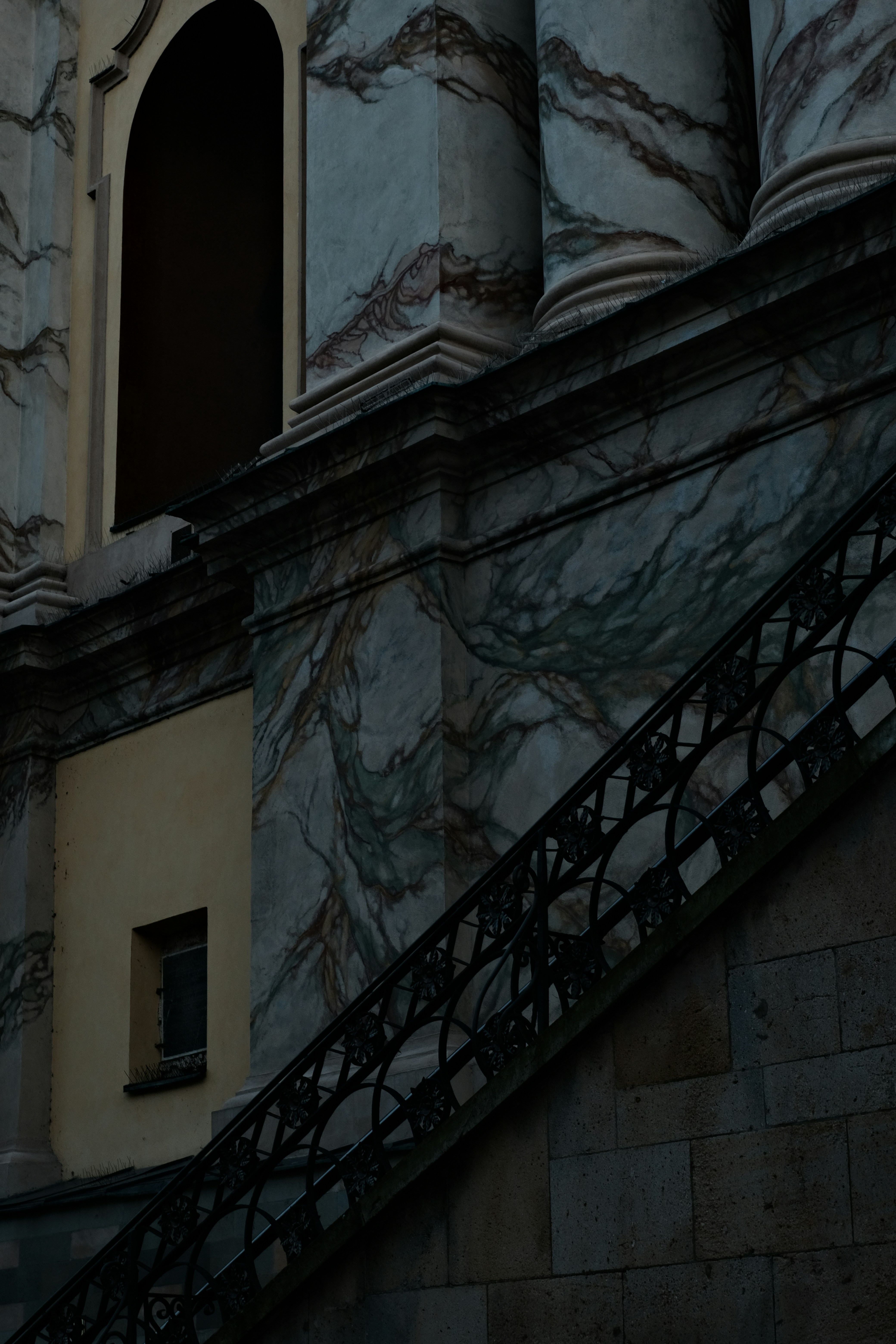 A building with a clock on the front of it