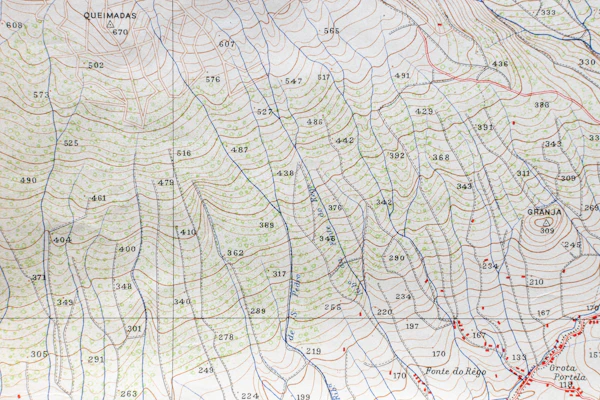 Carte topographique — production cartographique SIG
