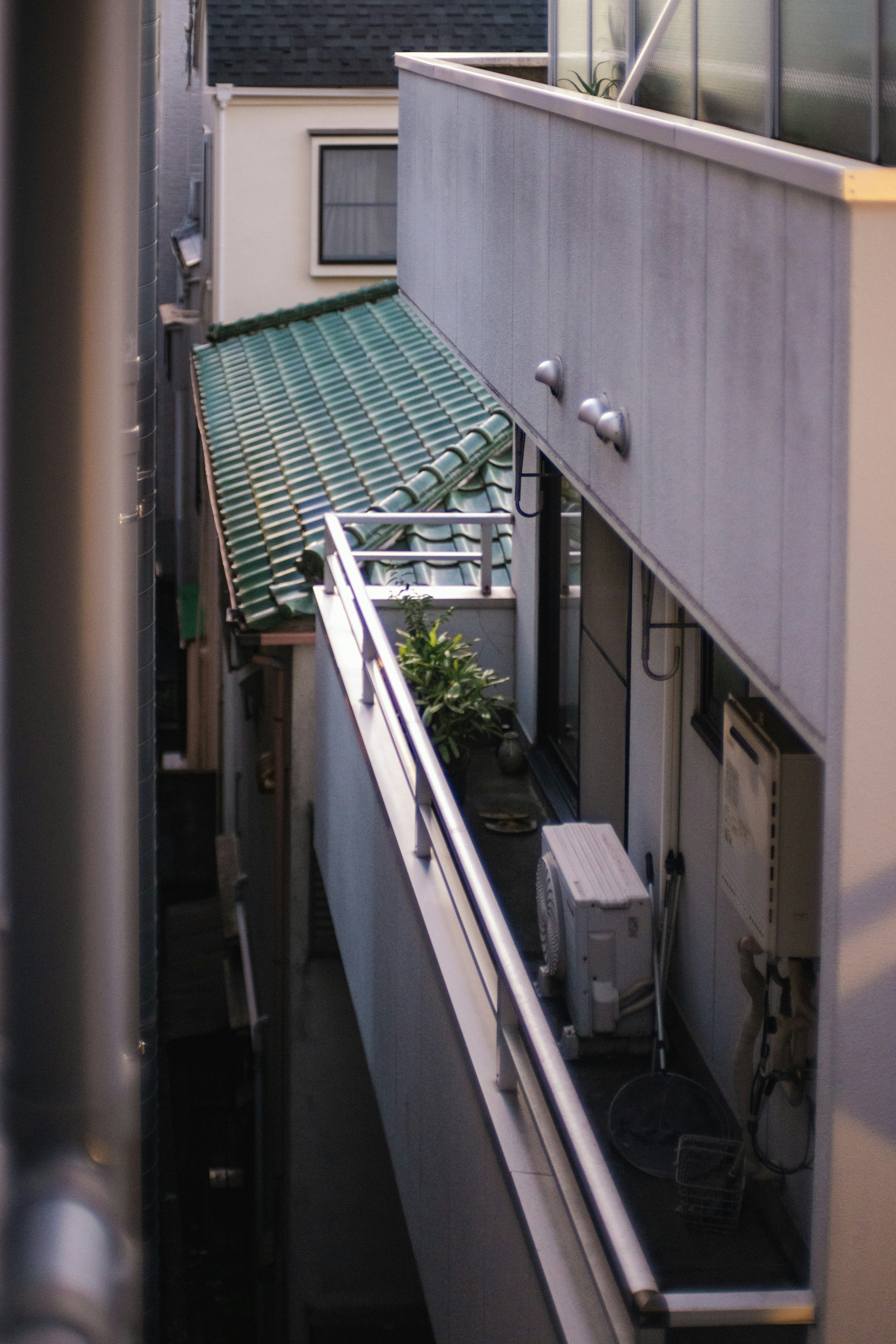 PVC deck on a rooftop