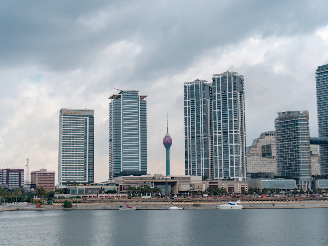 Colombo Cityscape and Lotus Tower