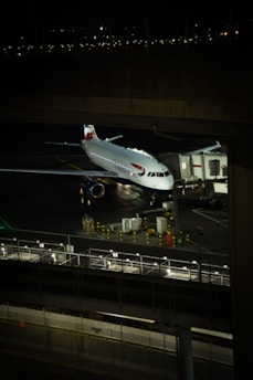 A large jetliner sitting on top of an airport tarmac
