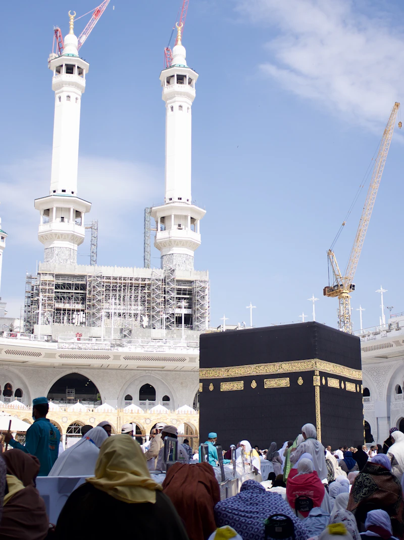 Jamaah haji di Kaaba