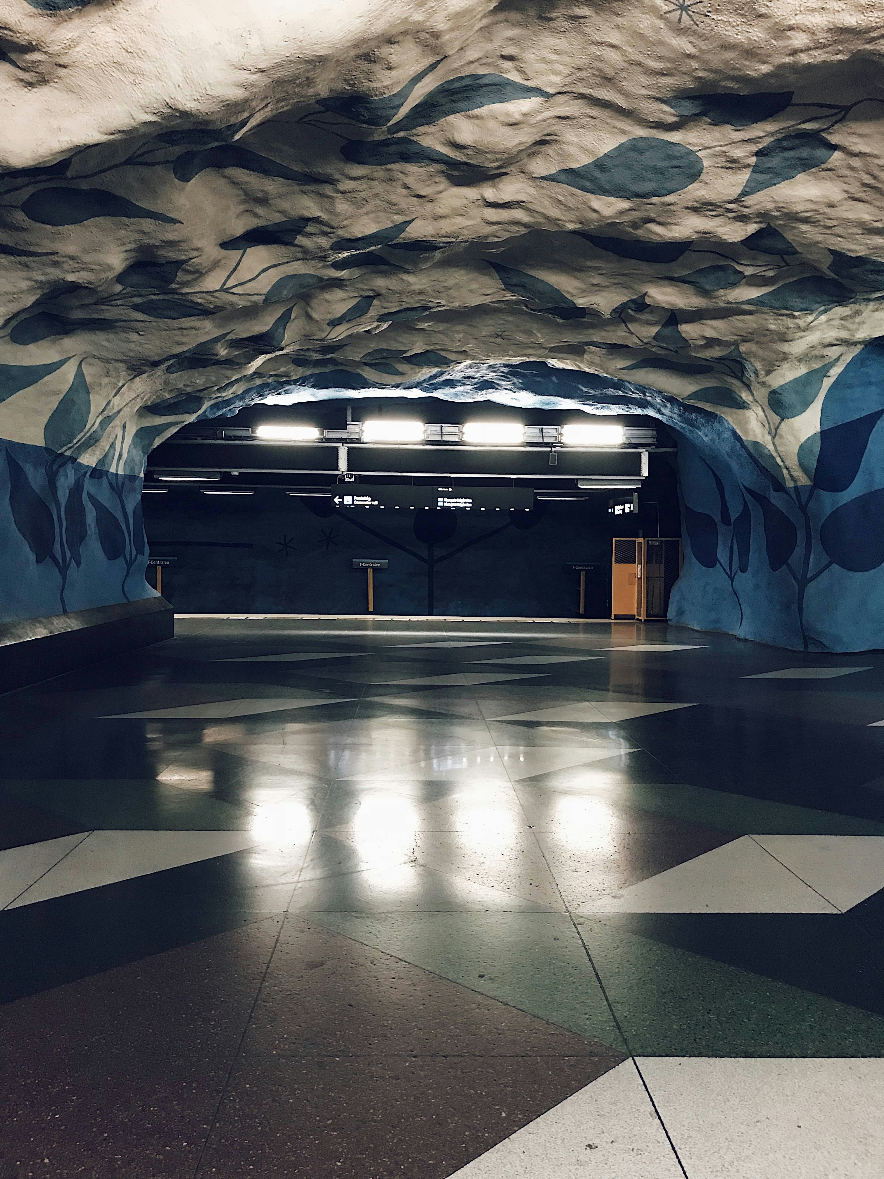 A very large room with a very long ceiling