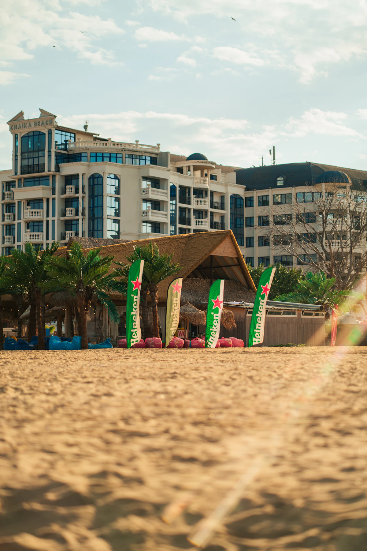 Centru Sunny Beach - plaja cu hotelurile pe prima linie